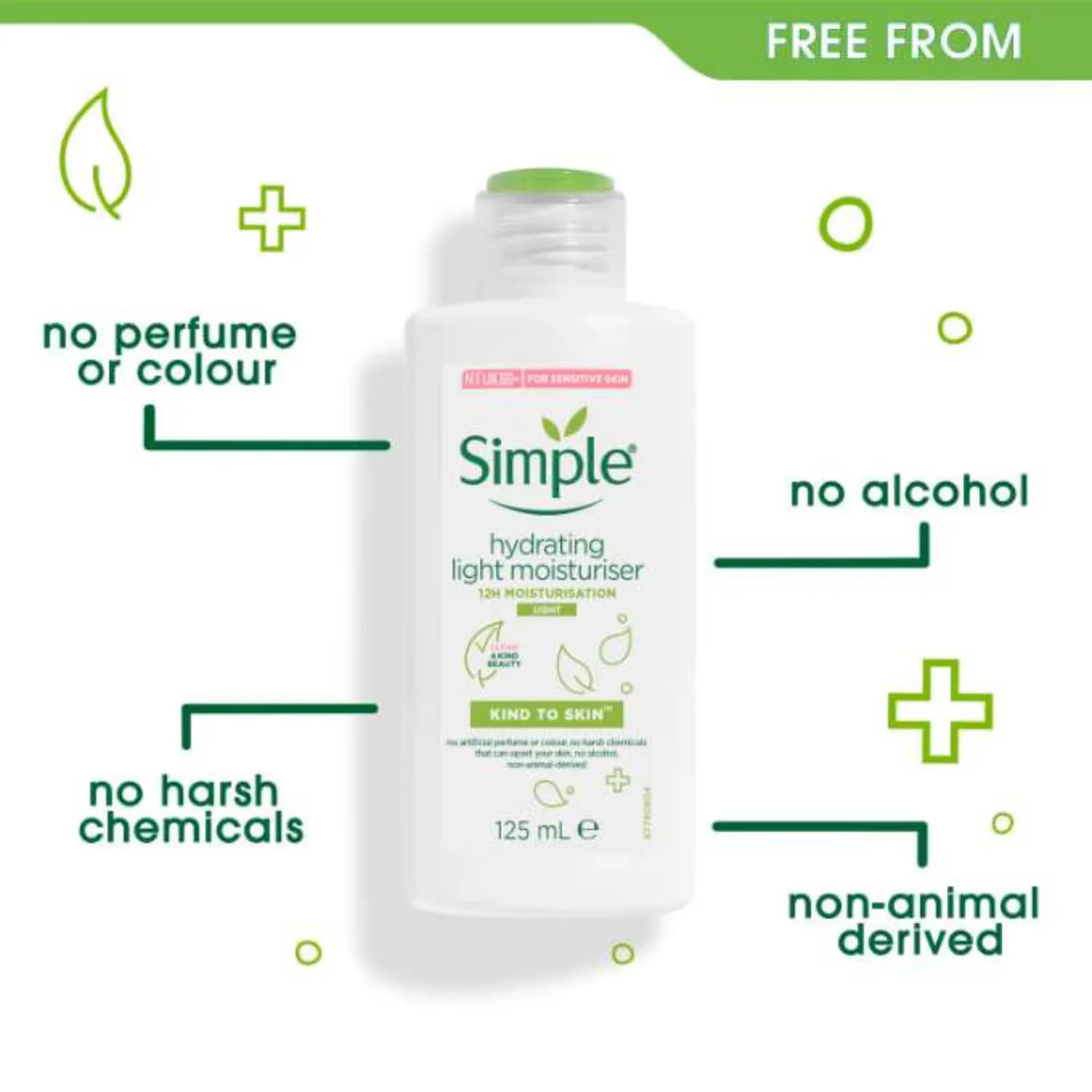 Simple Hydrating Light Moisturiser 125ml