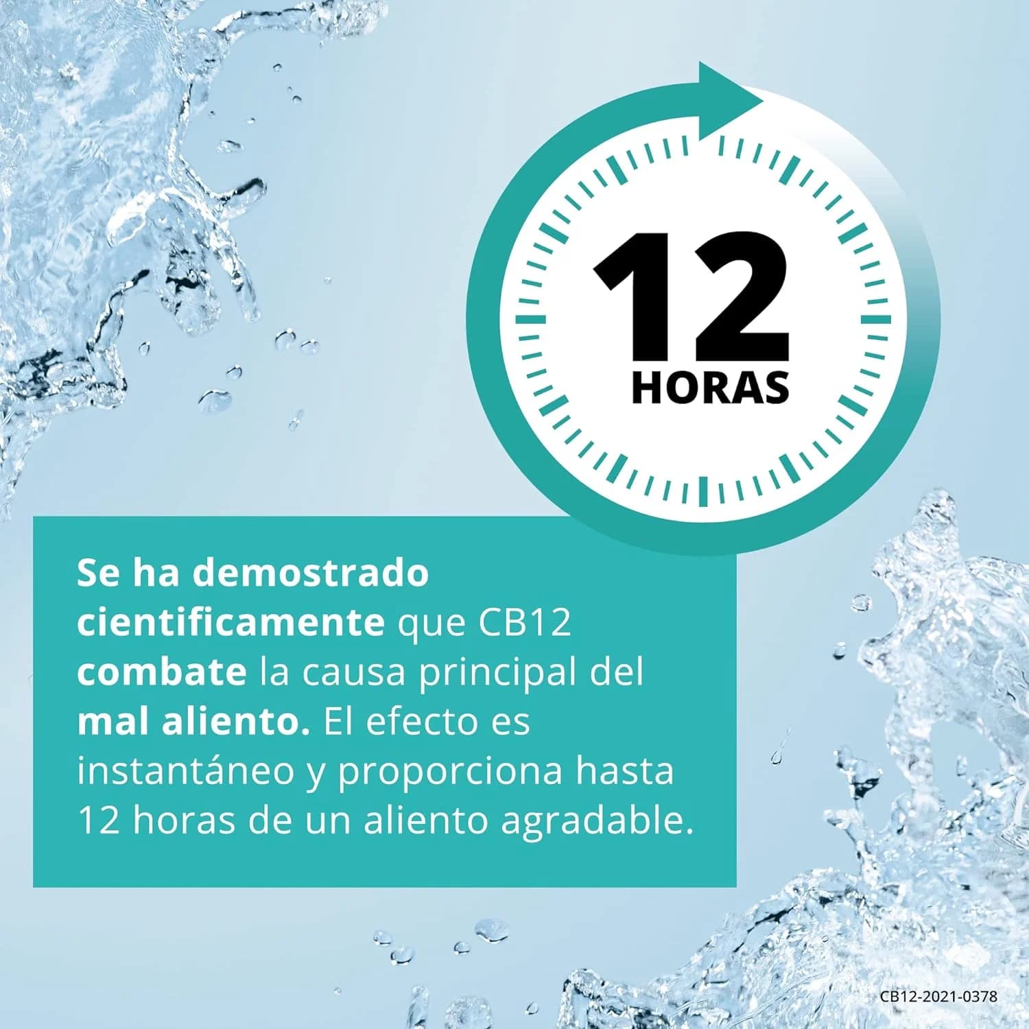 CB12 Mouthwash Green Mild Mint 250ml