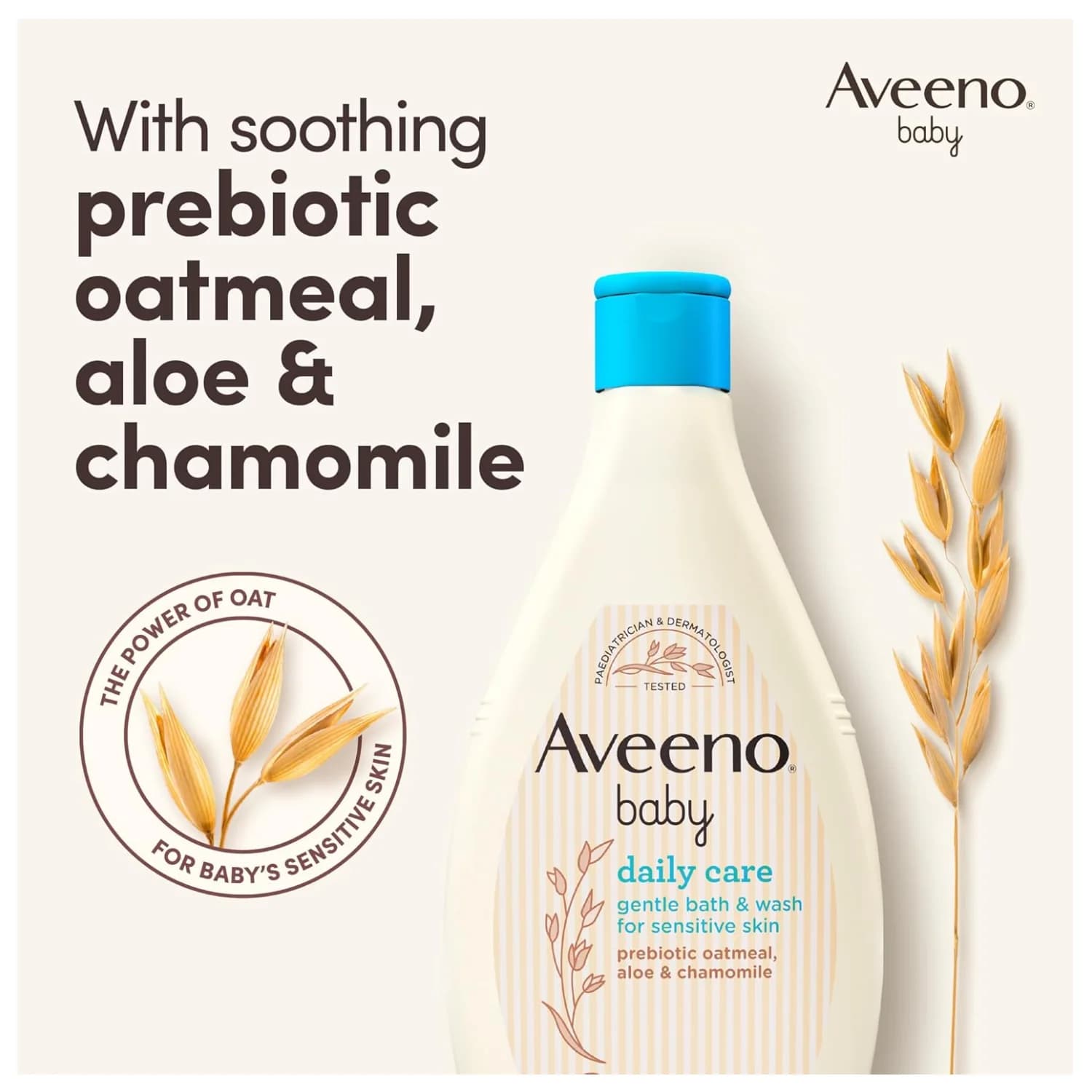 Aveeno Baby Daily Care Gentle Bath and Wash 400ml