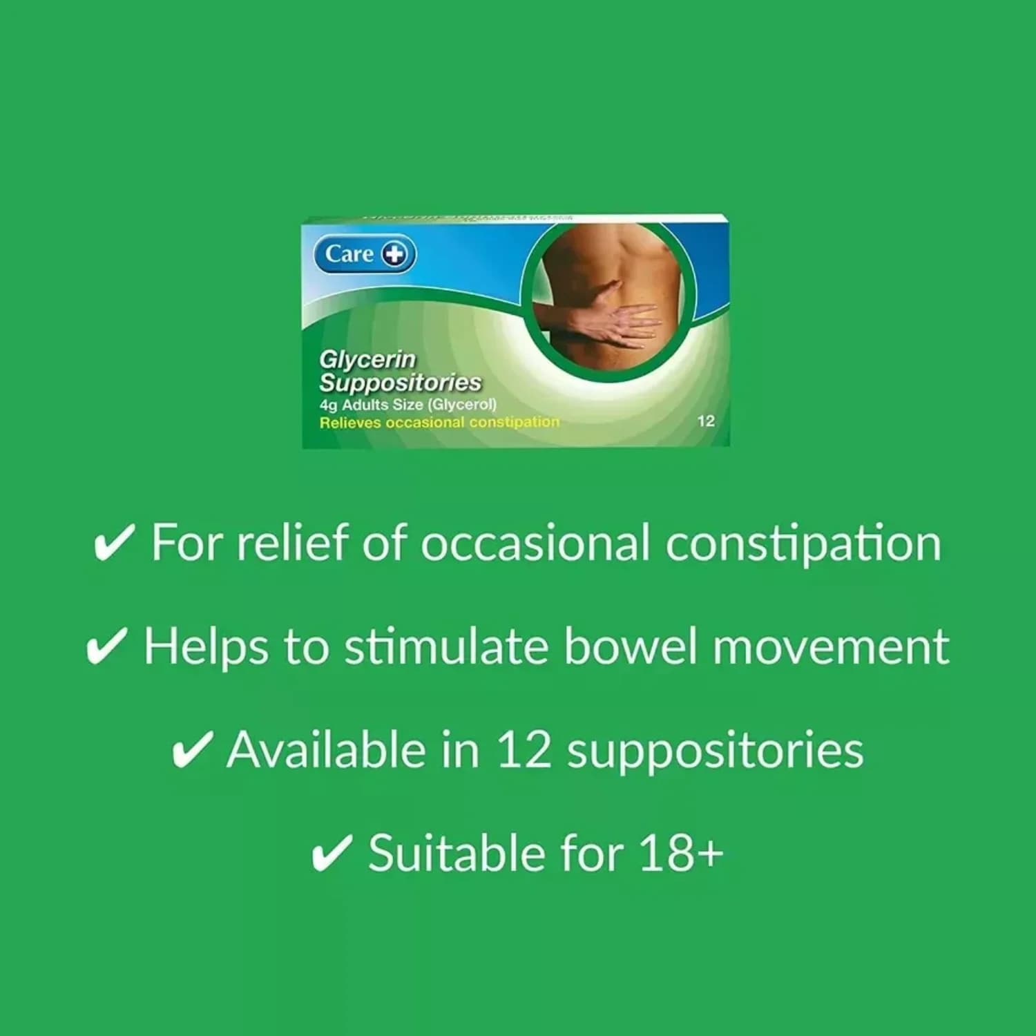 Care Glycerin Suppositories ? 12 Count