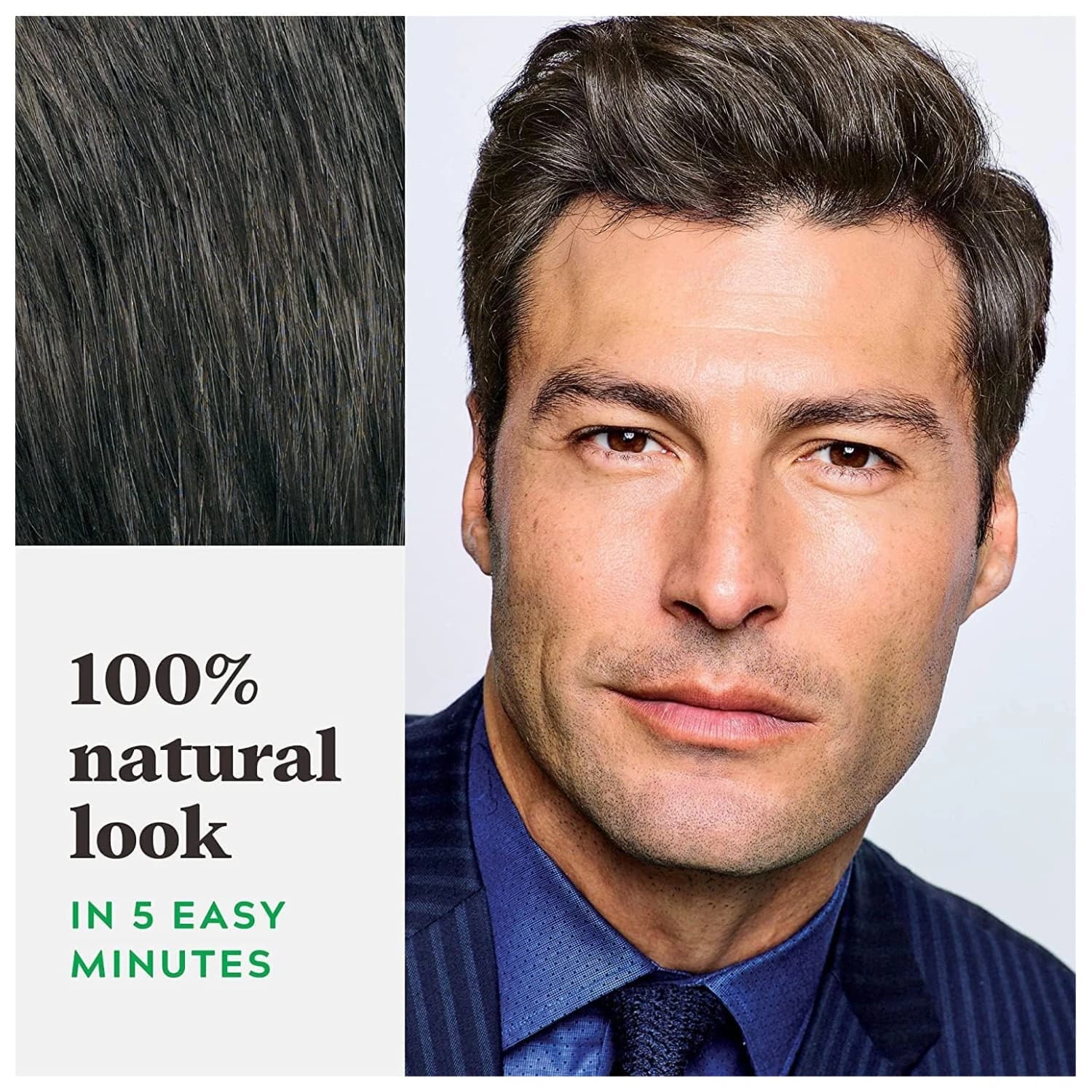 Just For Men Hair Colourant, Natural Dark Brown Black