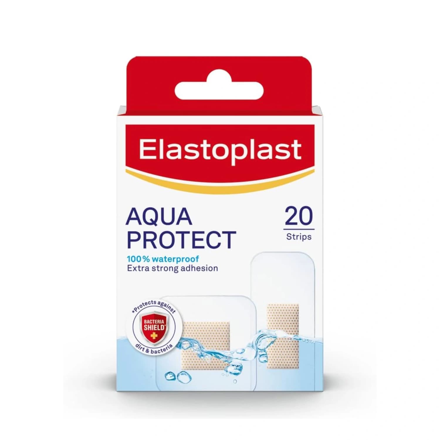 Elastoplast aqua protect plasters, 20 strips