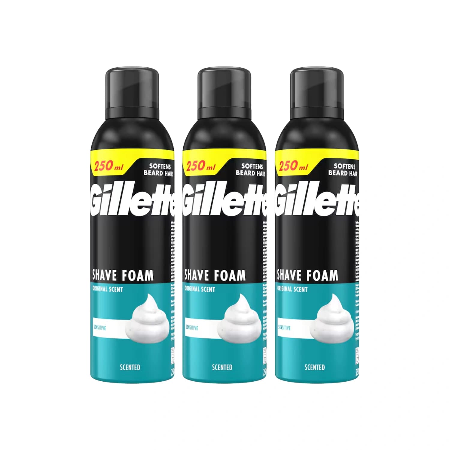 Gillette Shaving Foam Sensitive Skin 250ml (1)