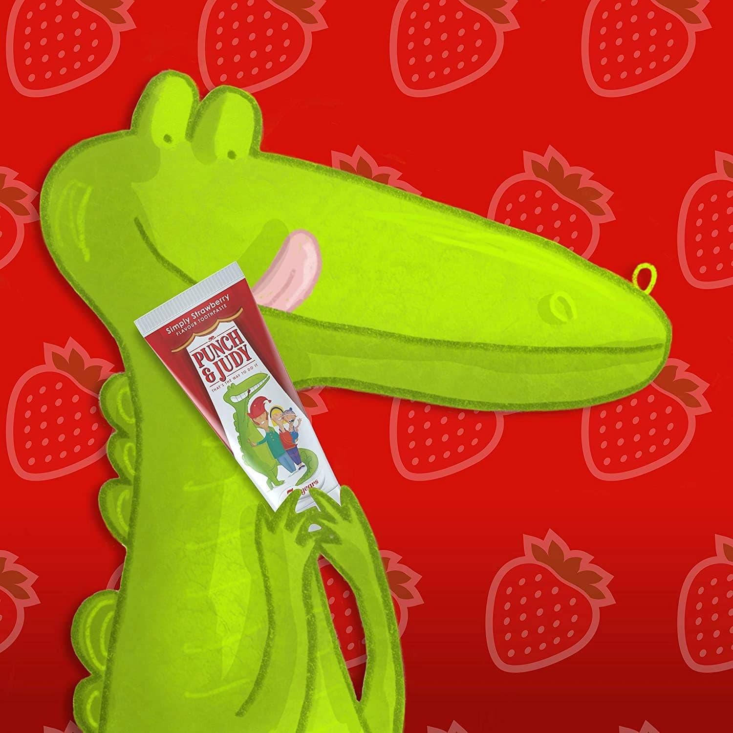 Punch & Judy Simply Strawberry Toothpaste 3+Years 50ml
