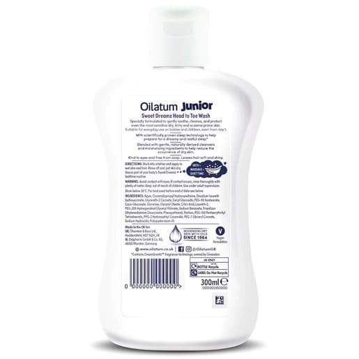 Oilatum Junior Sweet Dreamz Head to Toe Wash 300ml