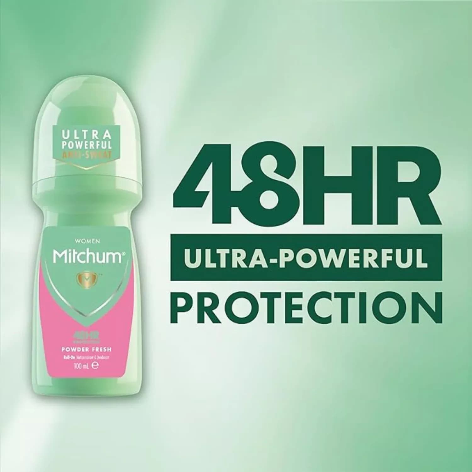 Mitchum Women 48hr Roll On Powder Fresh 100ml