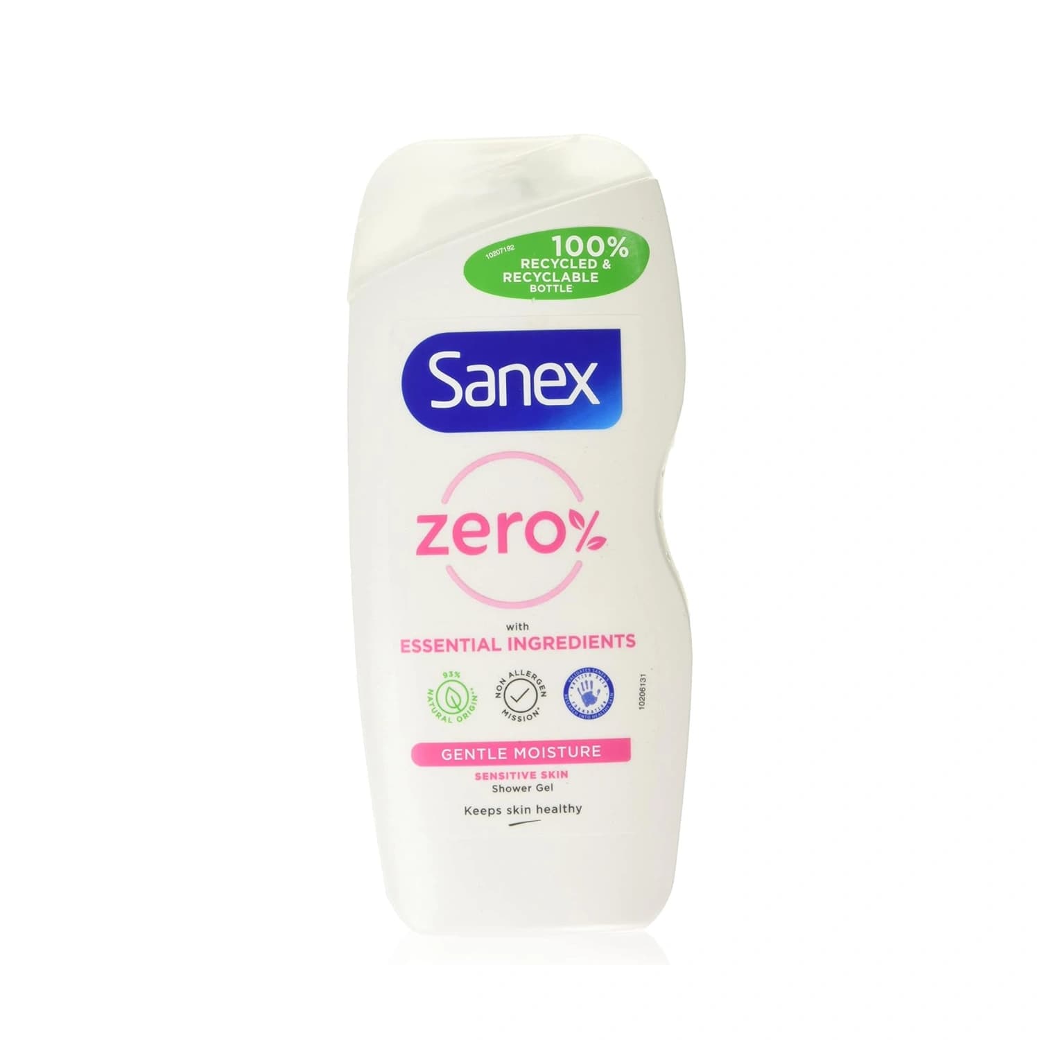 Sanex Zero Sensitive Skin Shower Gel 225ml – Pack 2