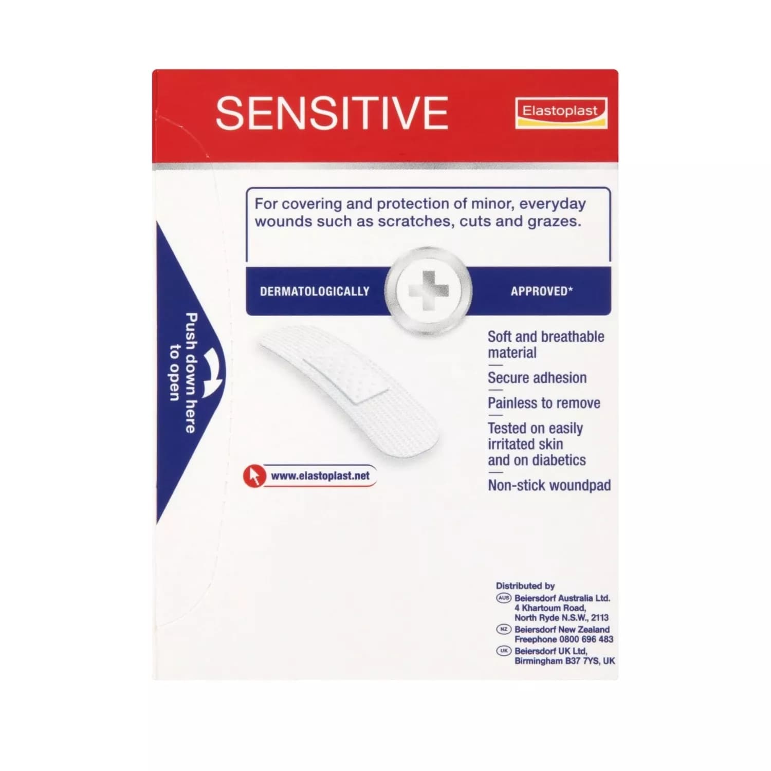 Elastoplast Sensitive Plaster Skin Friendly Assorted Strips 20