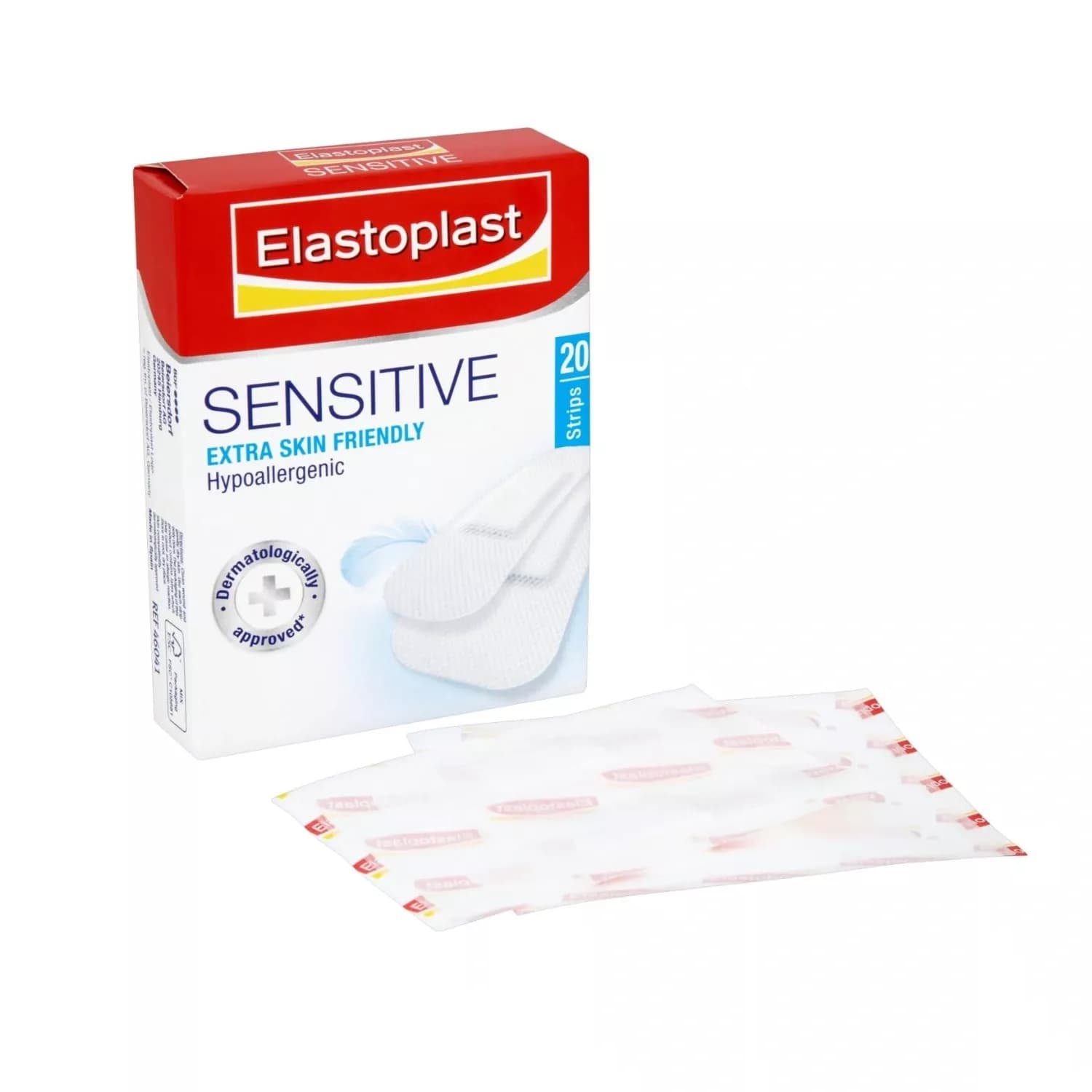 Elastoplast Sensitive Plaster Skin Friendly Assorted Strips 20