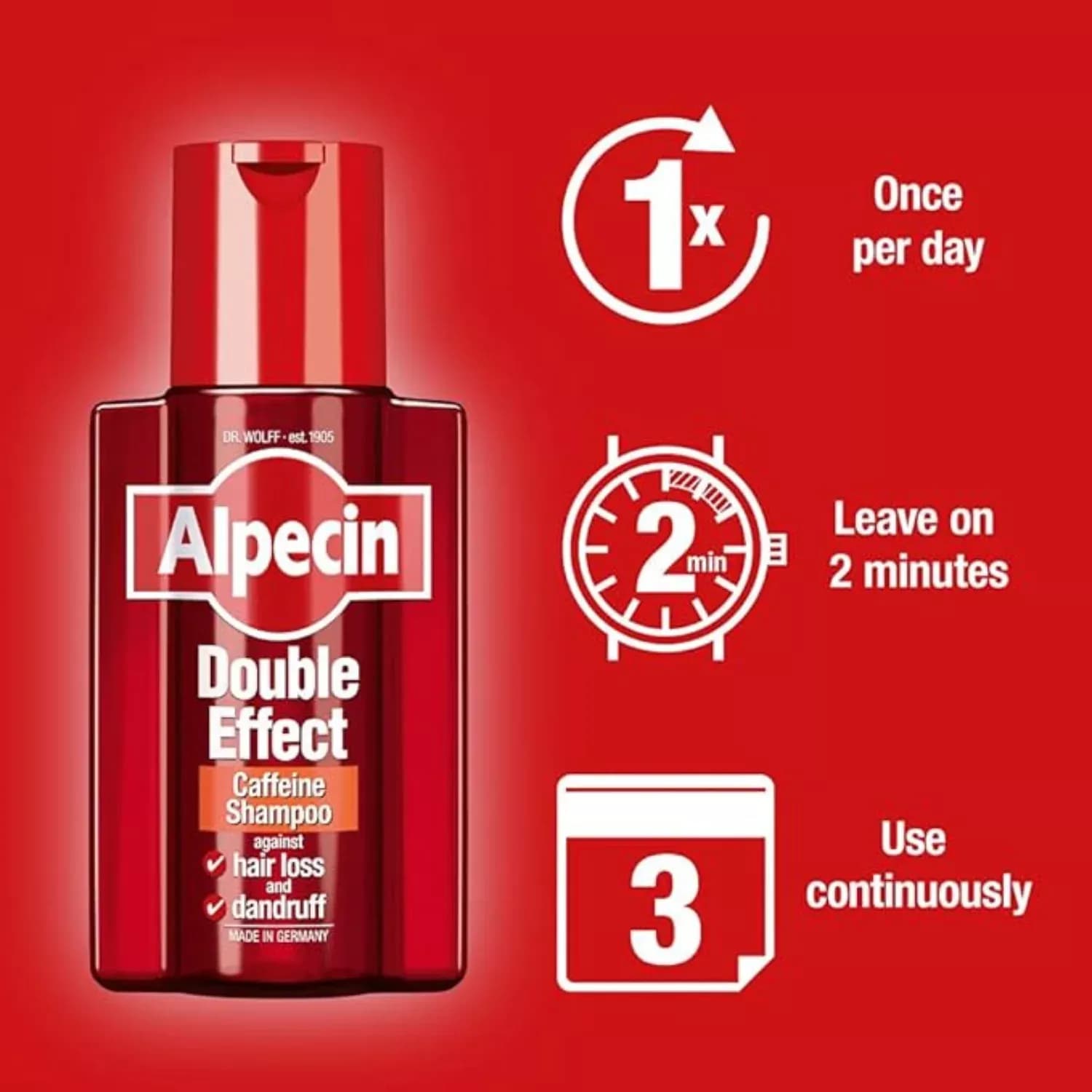 Alpecin Double Effect Shampoo 200ml