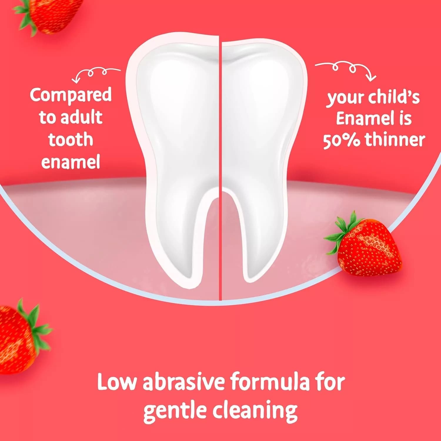 Aquafresh Kids Toothpaste Strawberry 50ml