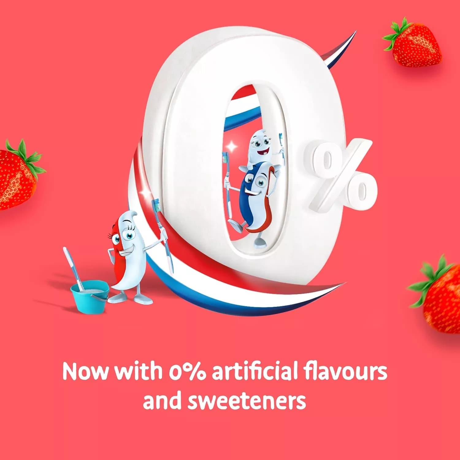 Aquafresh Kids Toothpaste Strawberry 50ml