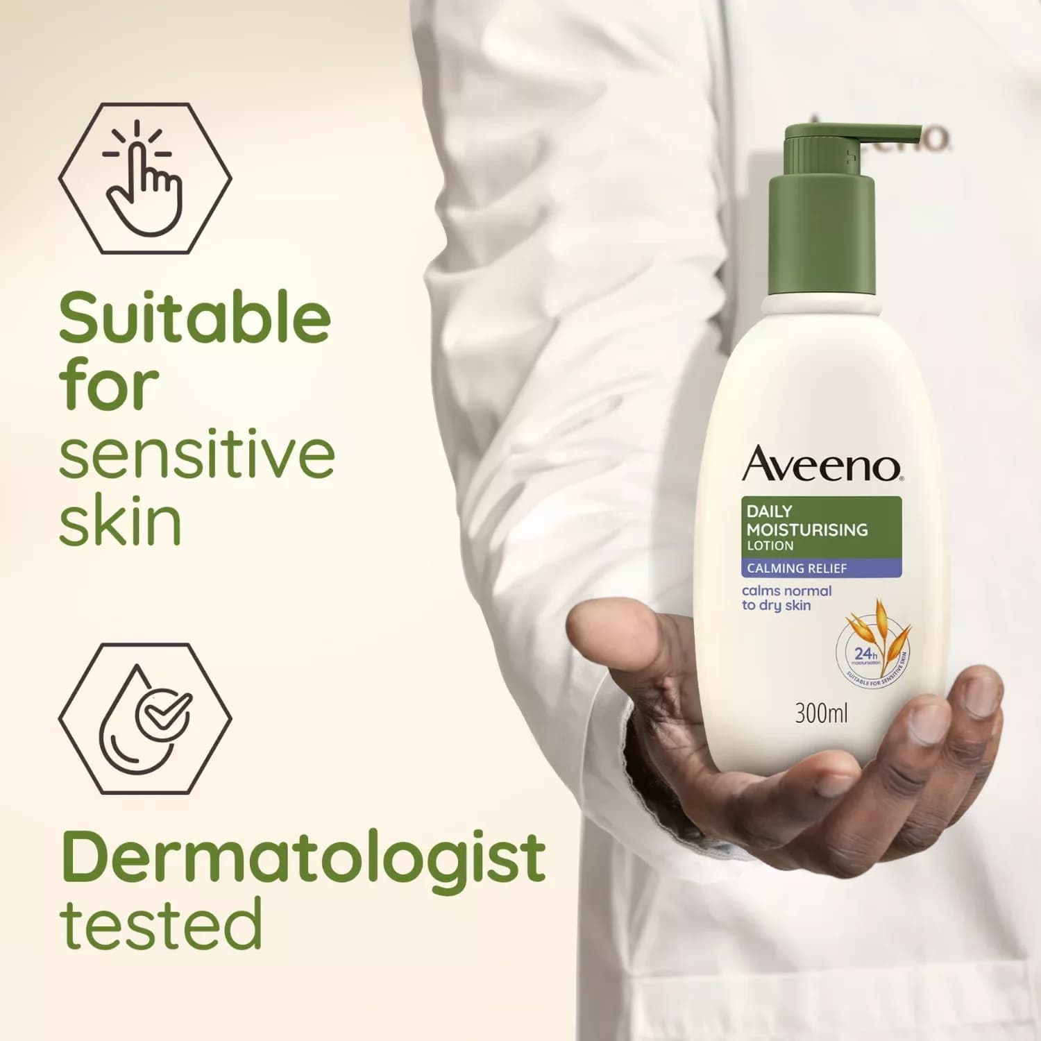 Aveeno Daily Moisturising Lotion Calming Relif 300ml