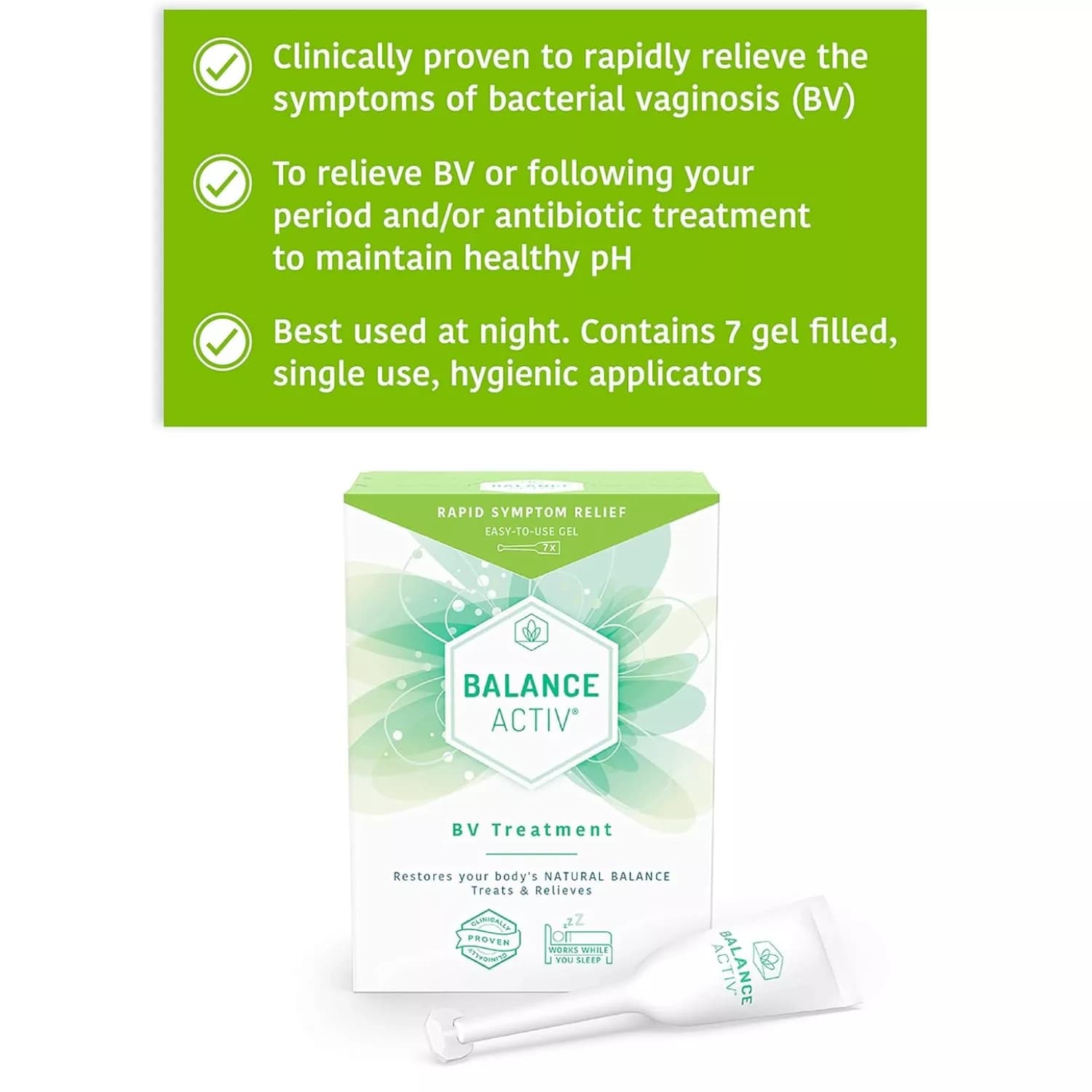 Balance Activ BV Vaginal Gel 7x5ml