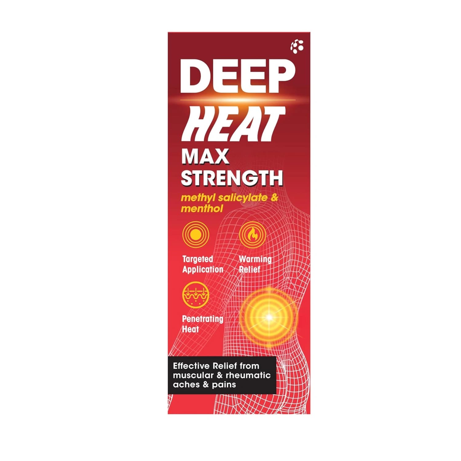 Deep heat maximum strength pain relief cream 35g