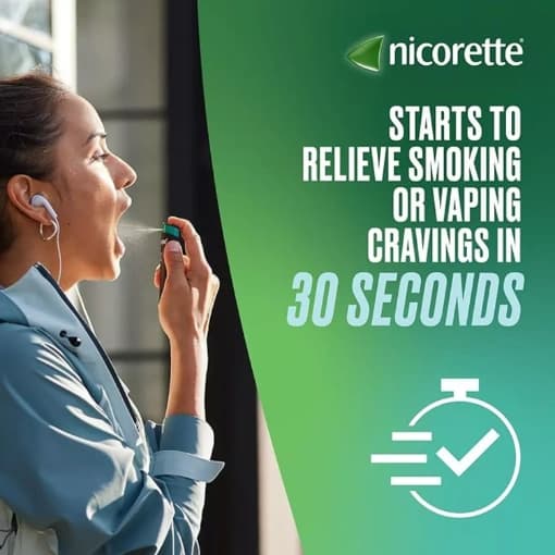 Nicorette QuickMist Cool Berry 1mg Spray Mouthspray