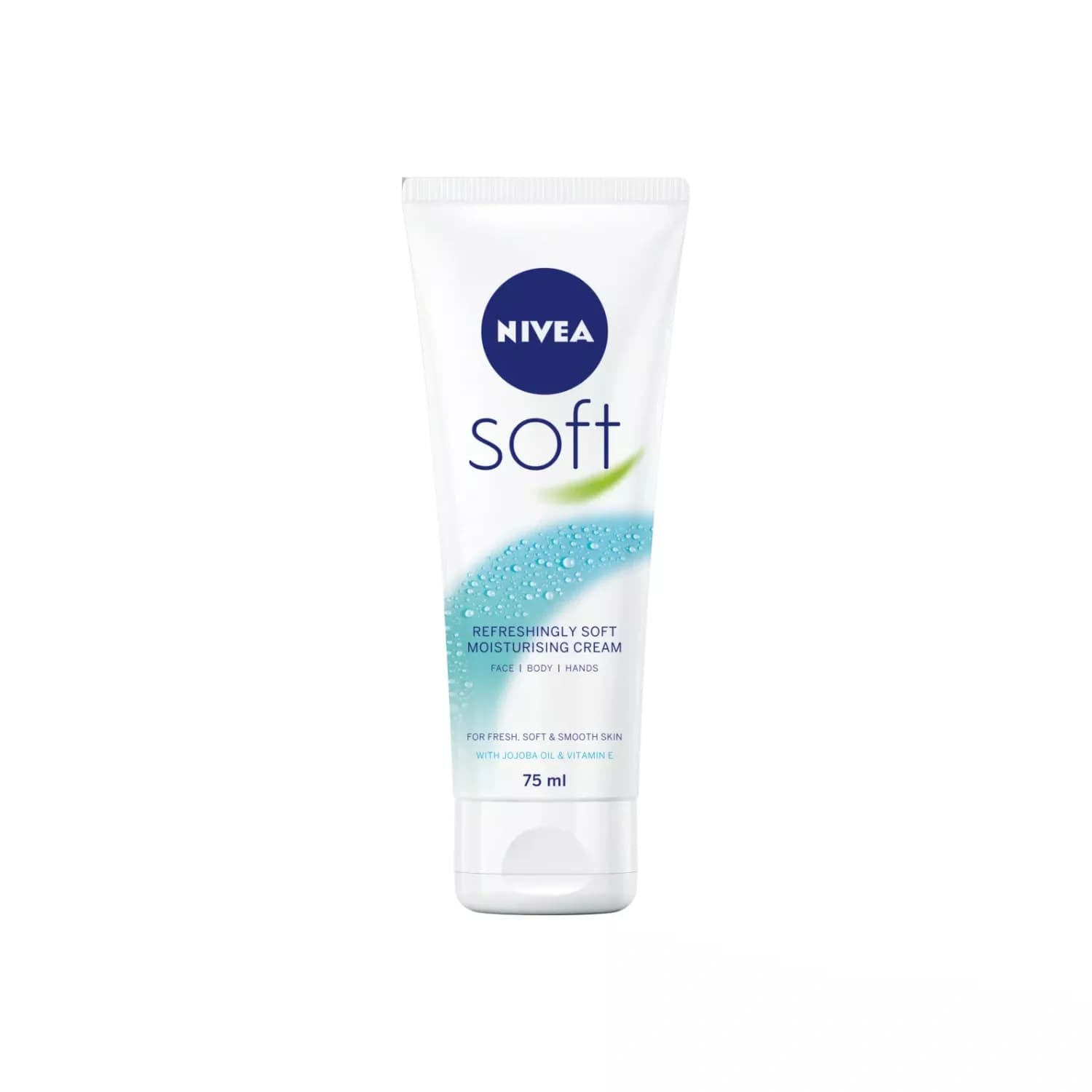 Nivea Soft Moisturiser Cream for Face, Hands & Body 75ml