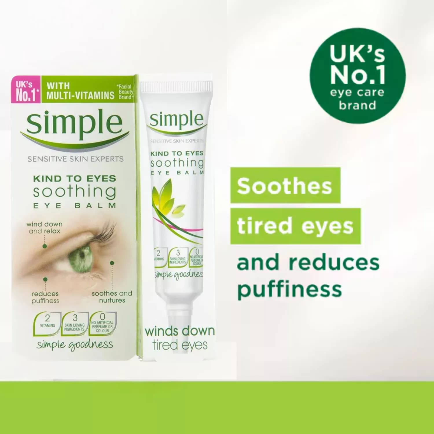 Simple Kind to Eye Soothing Eye Balm 15ml