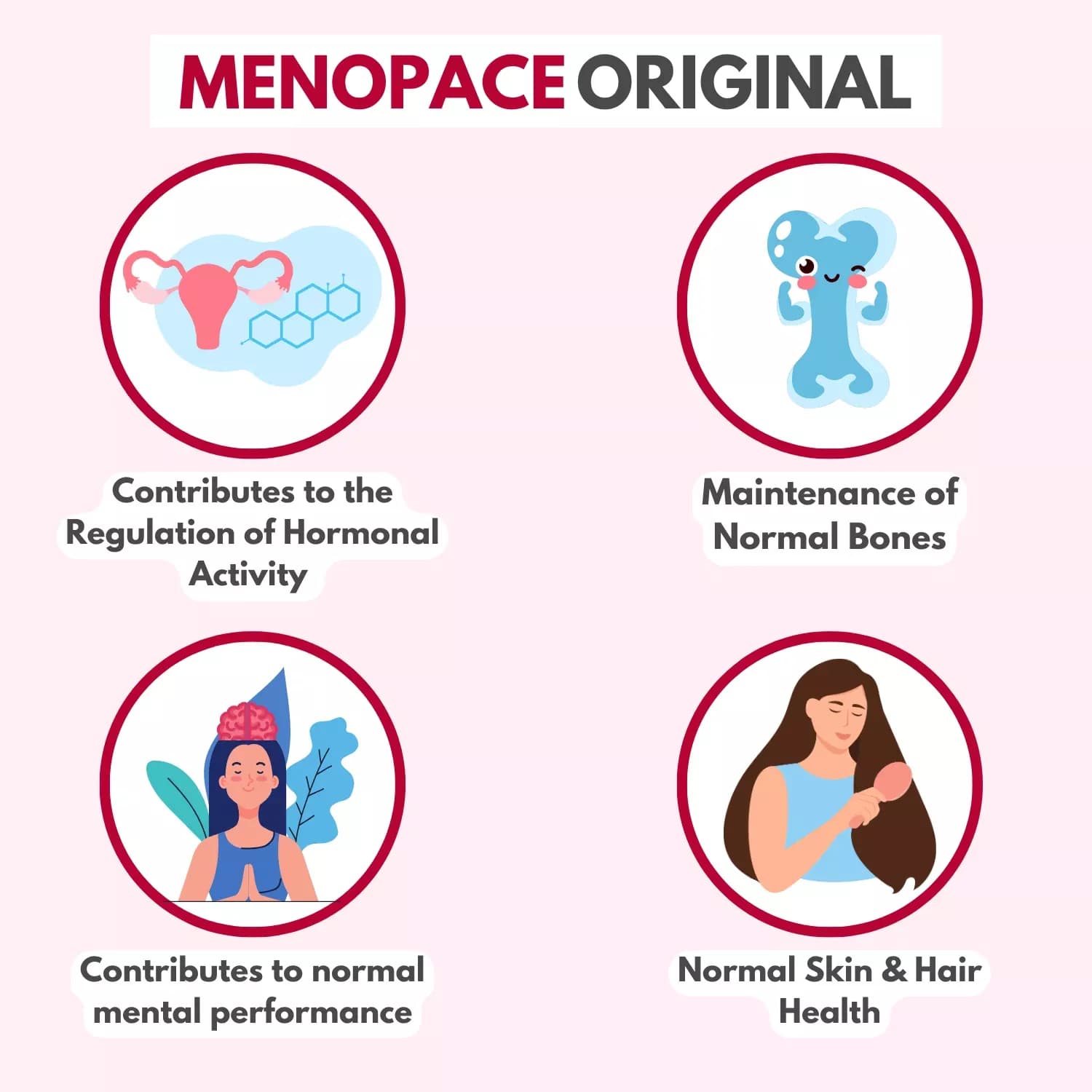 Vitabiotics Menopace Original 30 Tablets