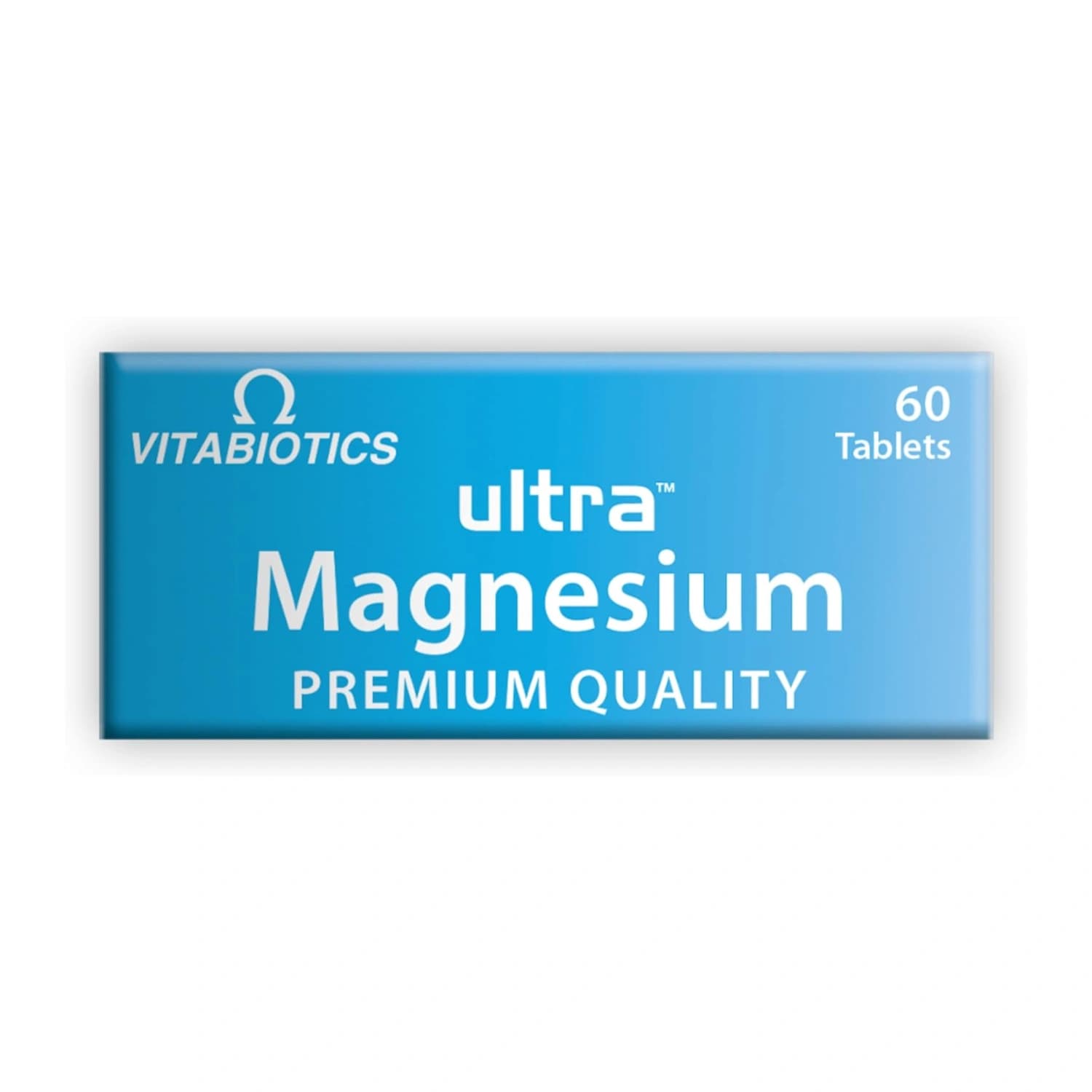 Vitabiotics Ultra Magnesium Supplement 375mg 60 Tablets
