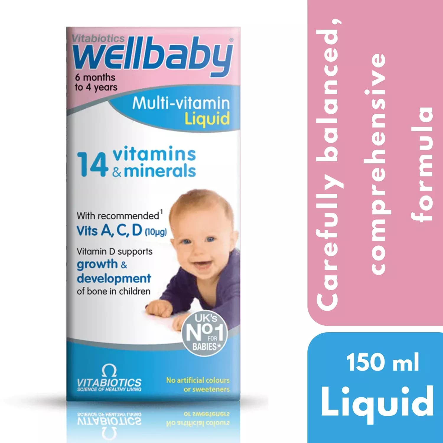 Vitabiotics Wellbaby Multi-Vitamin Liquid 150ml