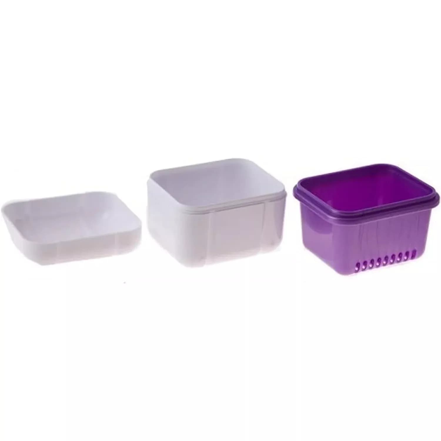 Wisdom Denture Bath With Rinsing Basket