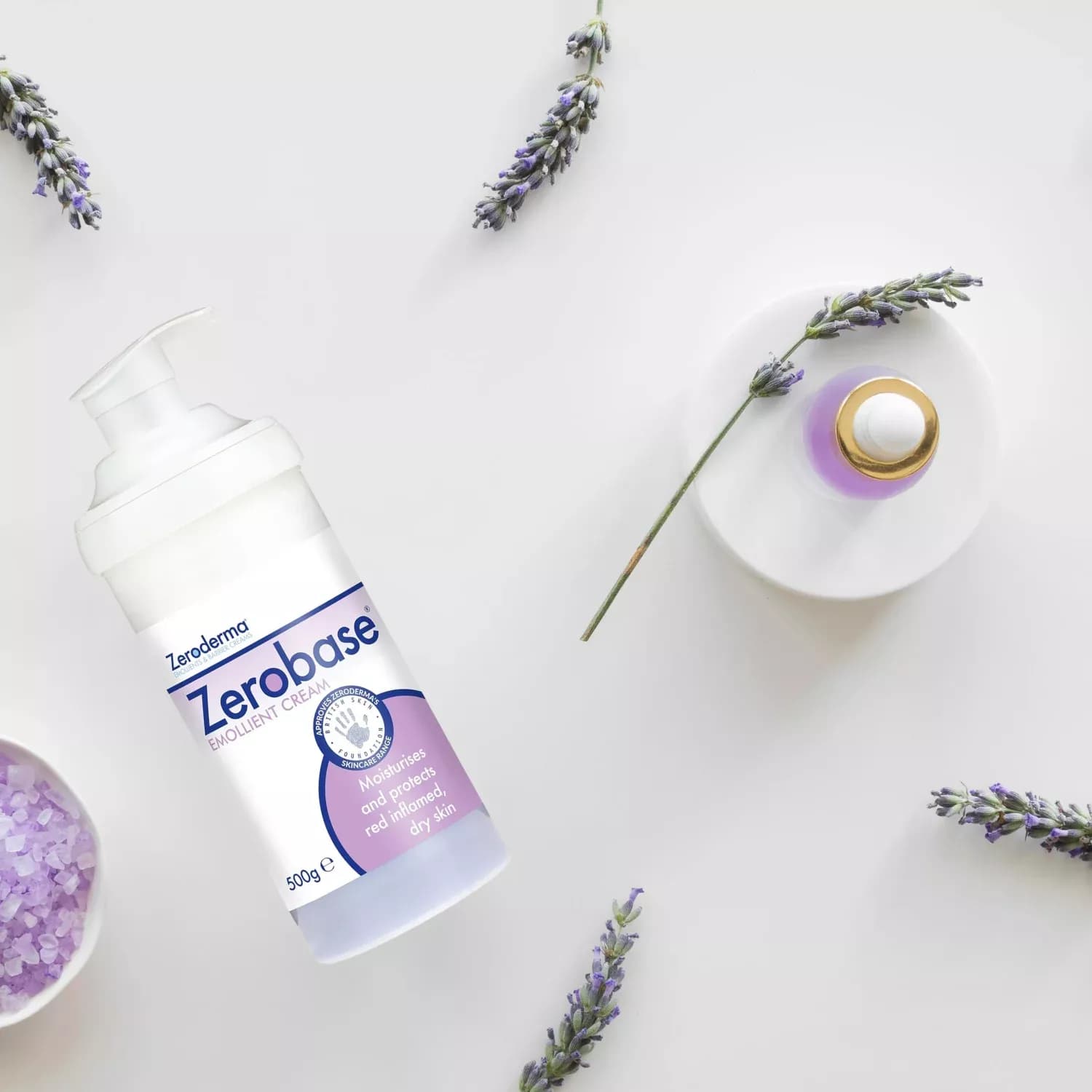 Zeroderma Zerobase Emollient Cream 500g
