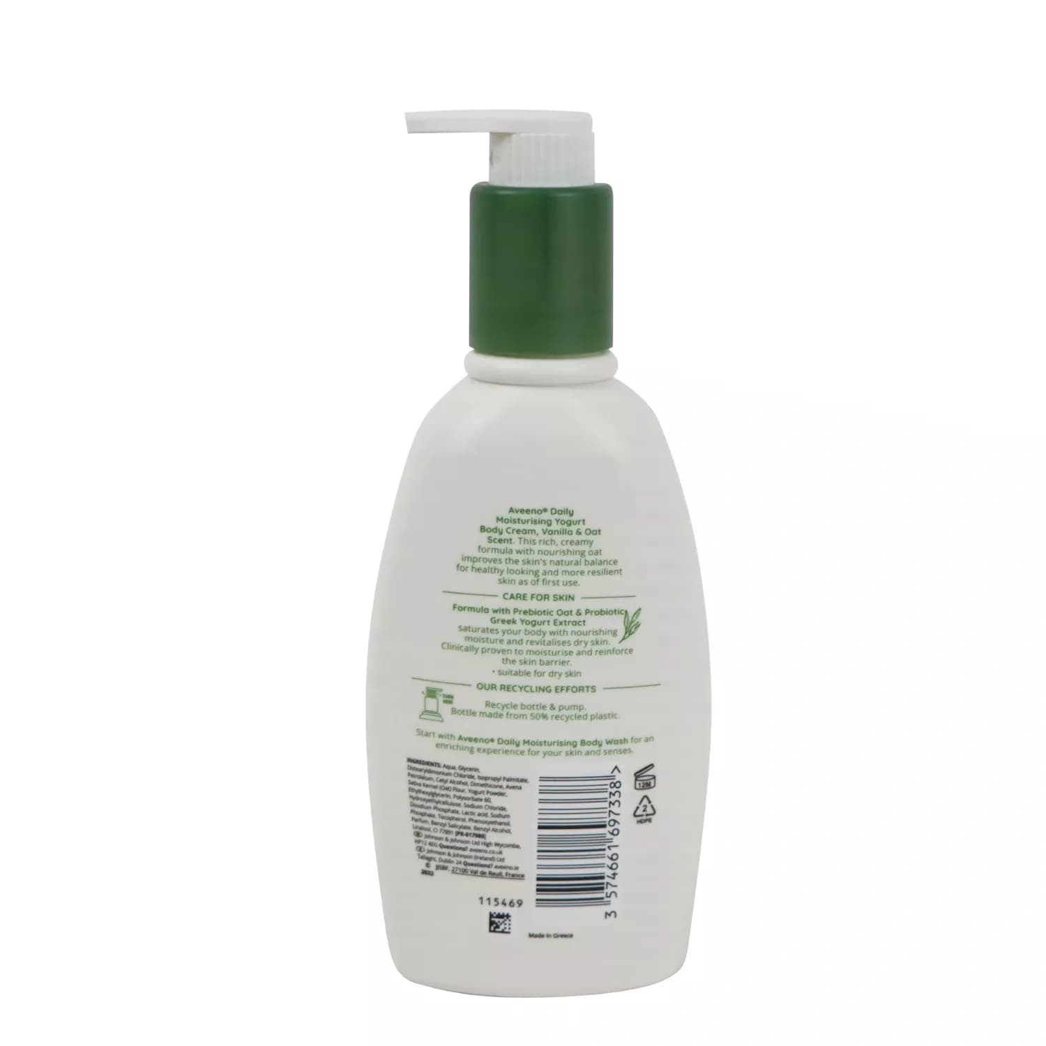 Aveeno Daily Moisturising Yogurt Body Cream 300ml