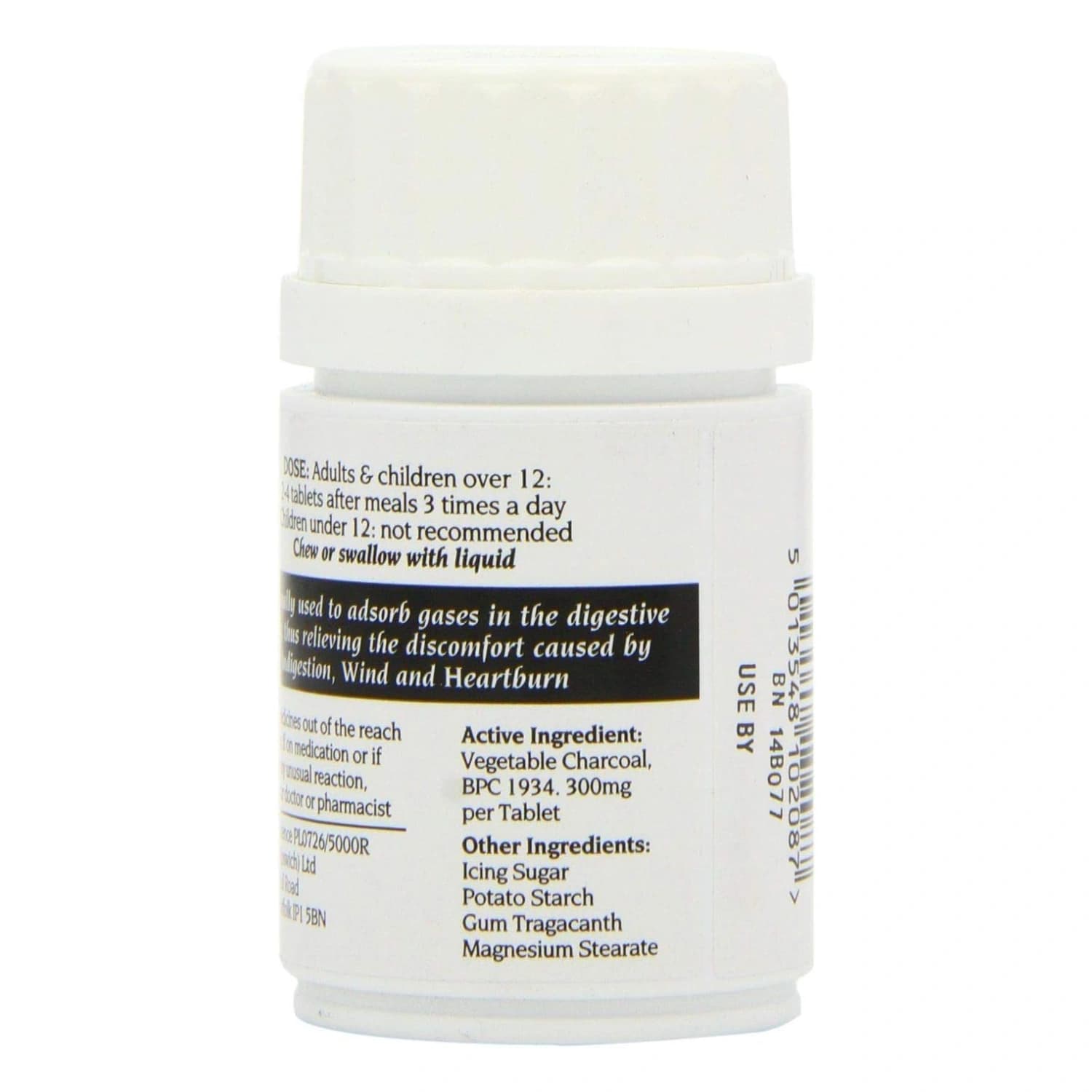 Bragg’s Medicinal Charcoal 100 Tablets