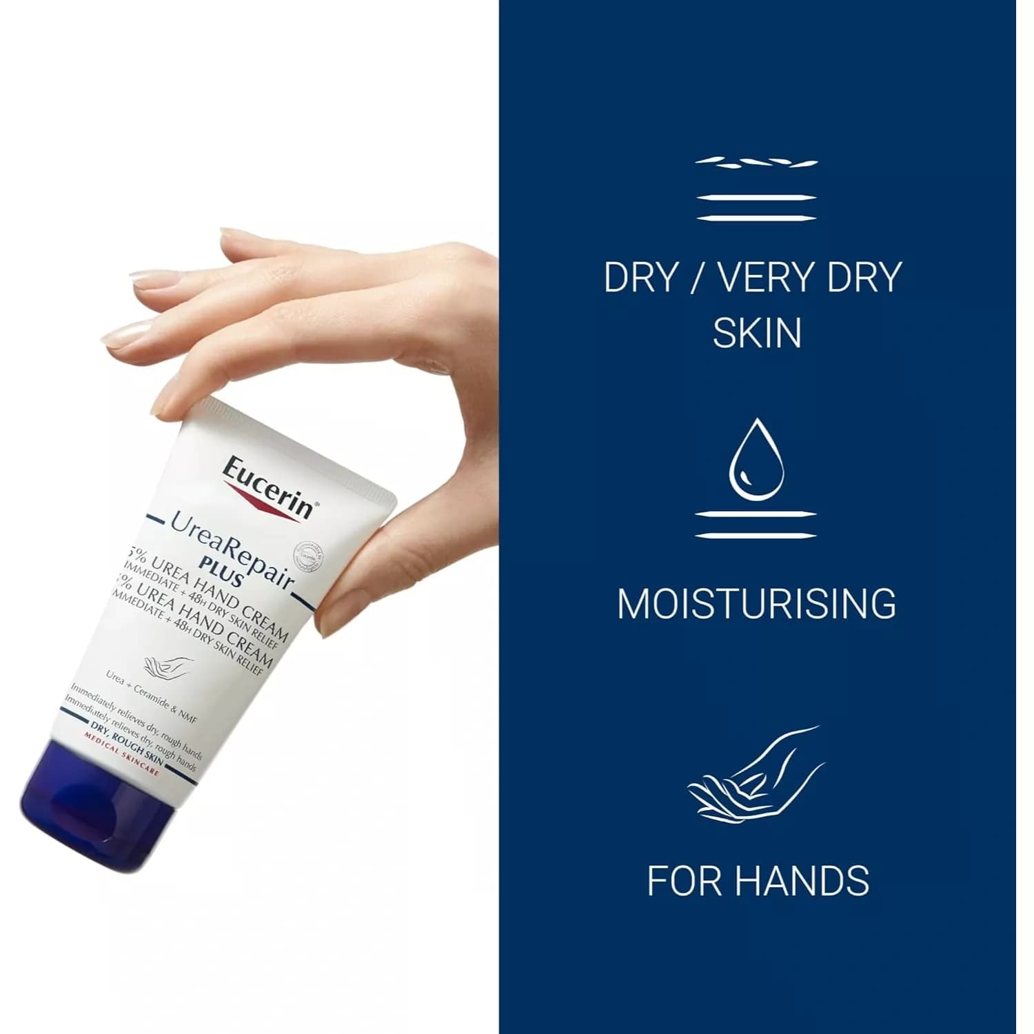 Eucerin UreaRepair Plus 5% Urea Hand Cream 75ml