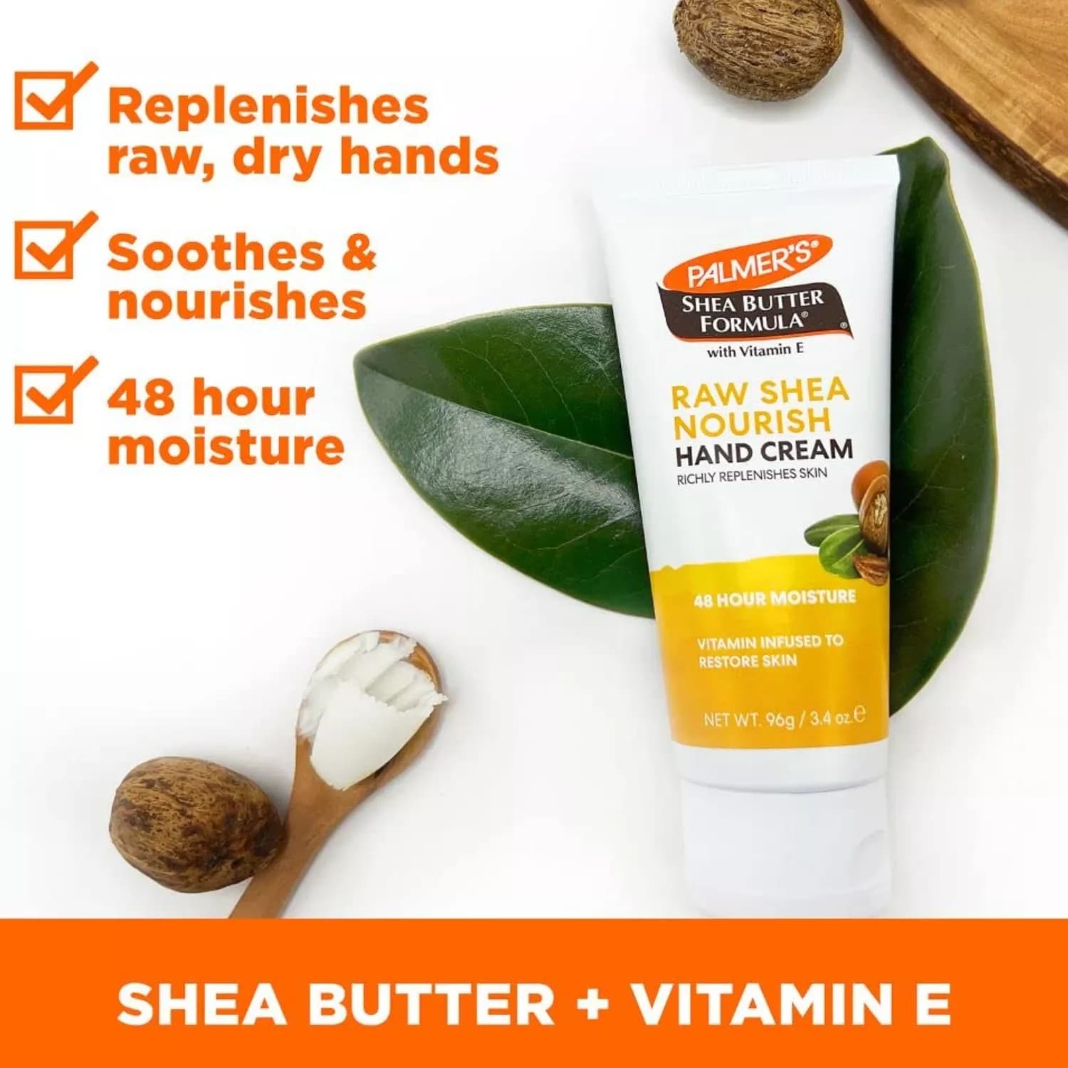 3X Palmer’s Raw Shea Nourish Concentrated Hand Cream 60g