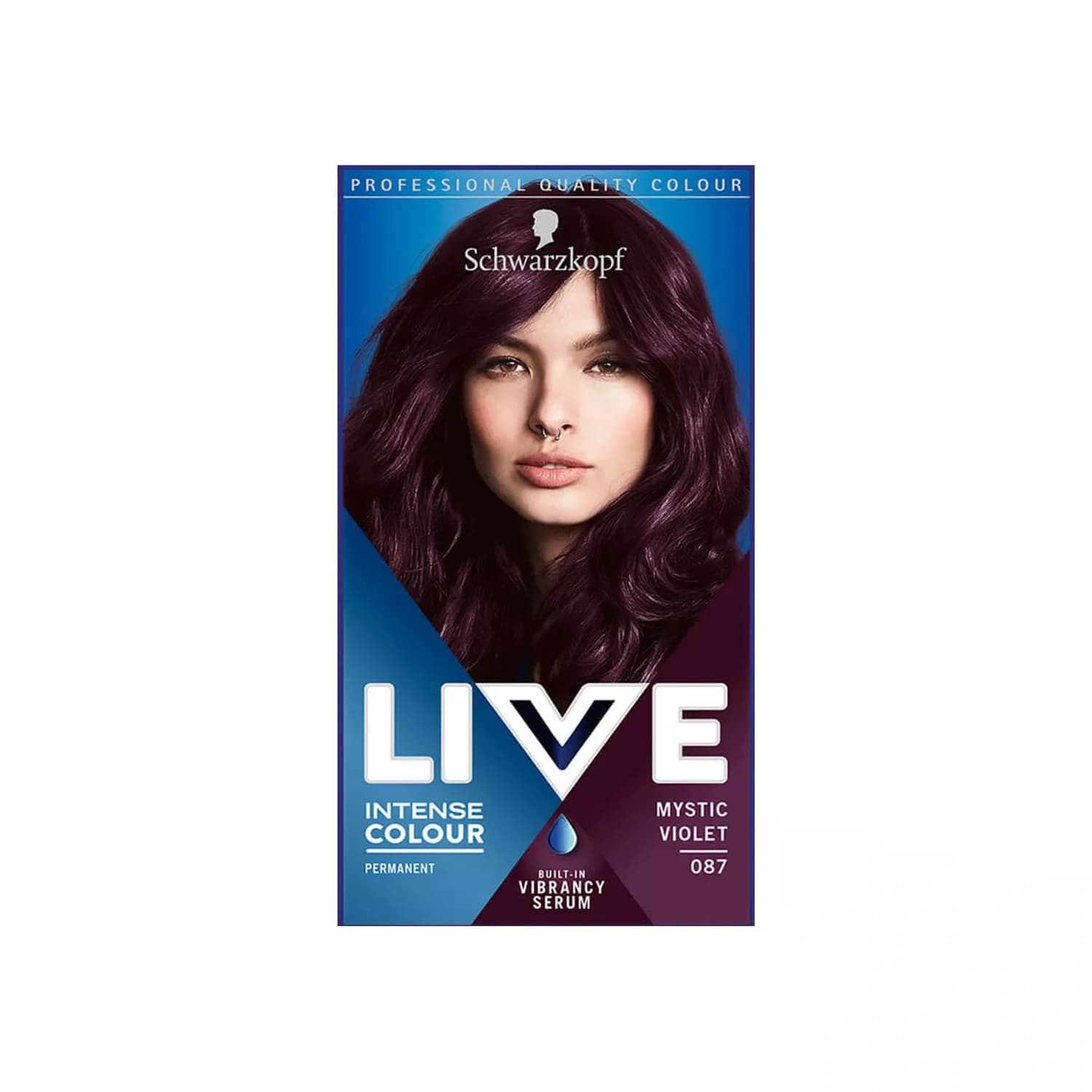 Schwarzkopf Live Intense Colour Permanent Hair Dye ? 087 MYSTIC VIOLET