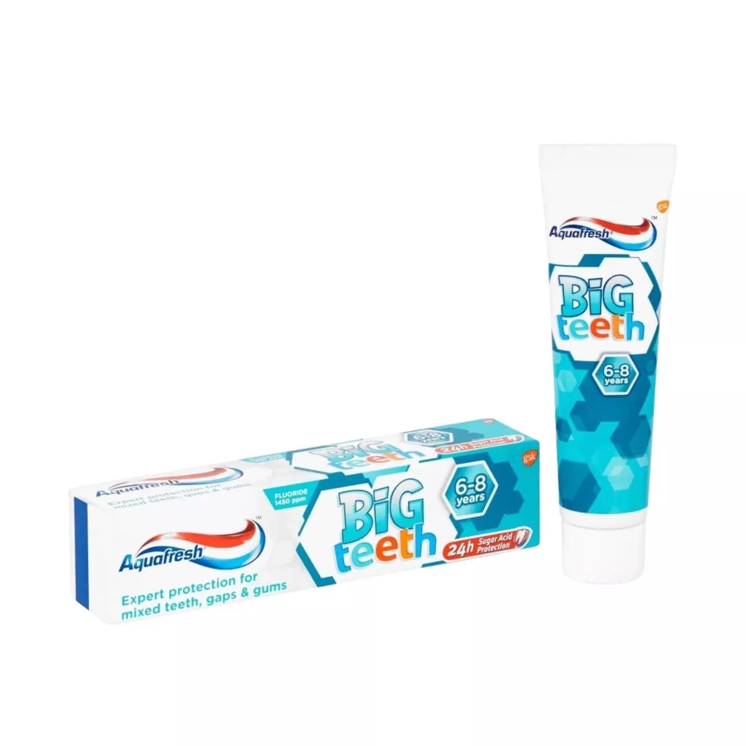 Aquafresh Big Teeth Fluoride Toothpaste 50ml