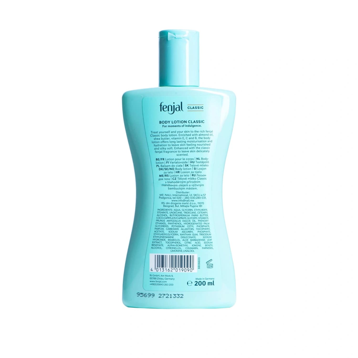 FENJAL Classic Luxury Hydrating Body Lotion 200ml