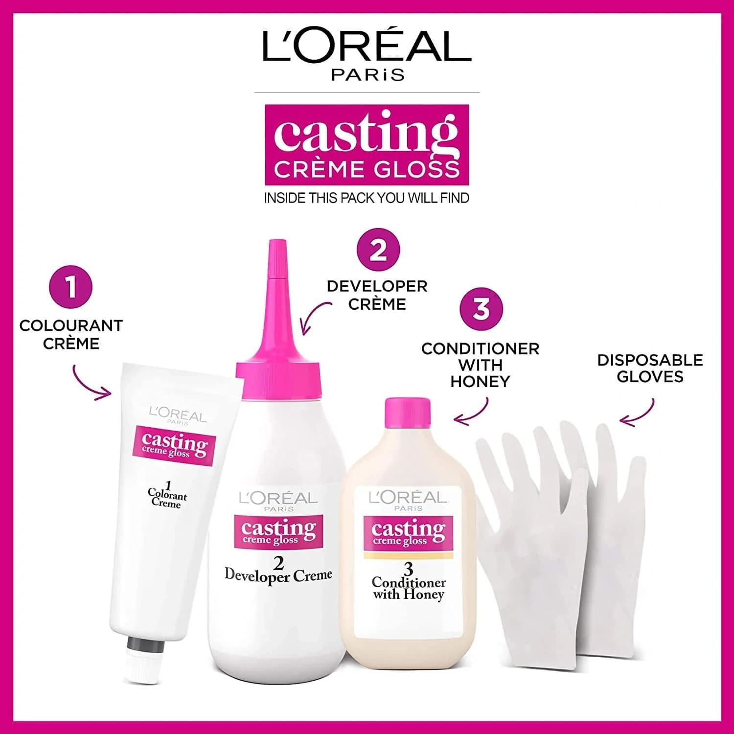 L’Oreal Casting Creme Gloss 600 Light Blonde Semi Permanent Hair Dye