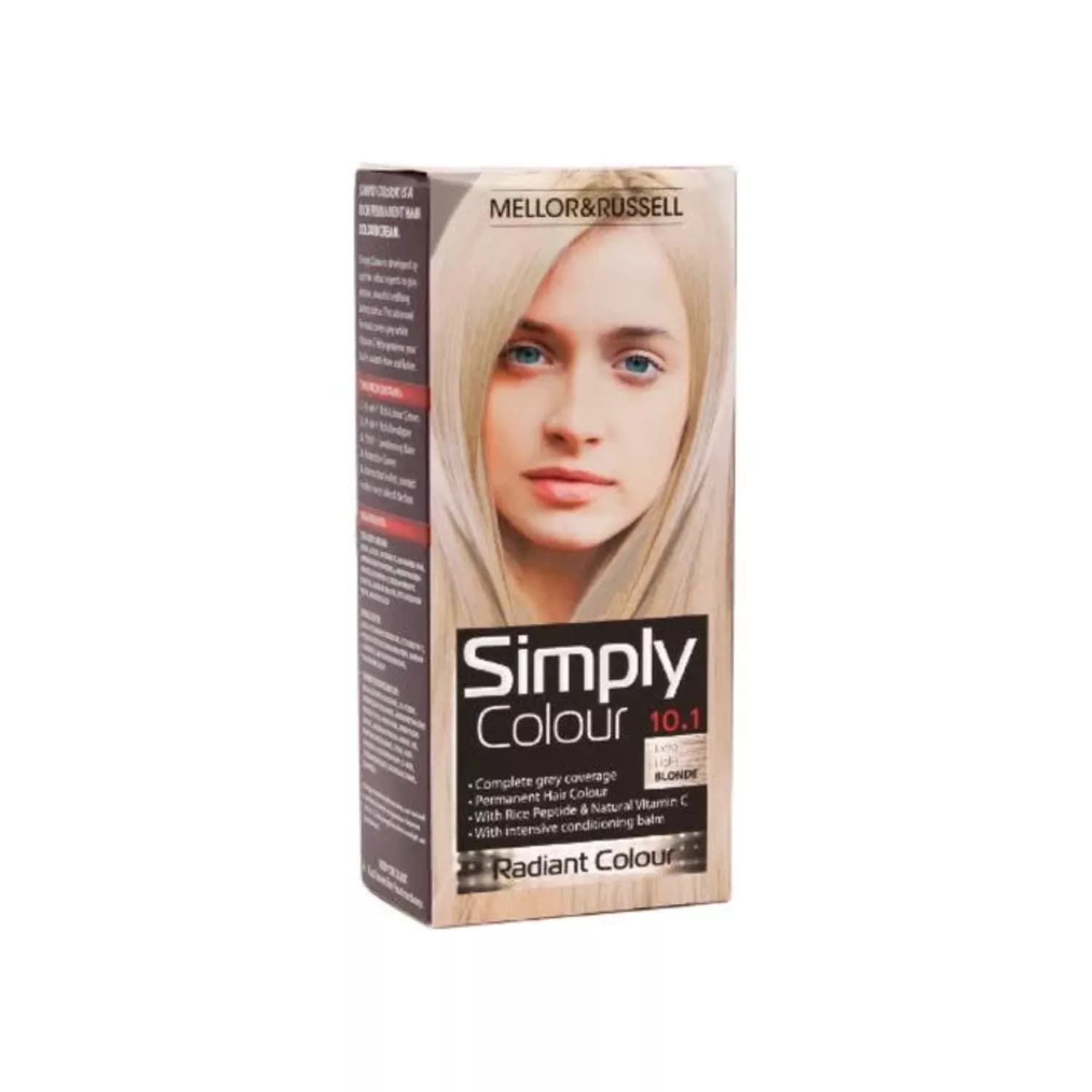 Simply Colour Hair Color – 10.1 Extra Light Blonde