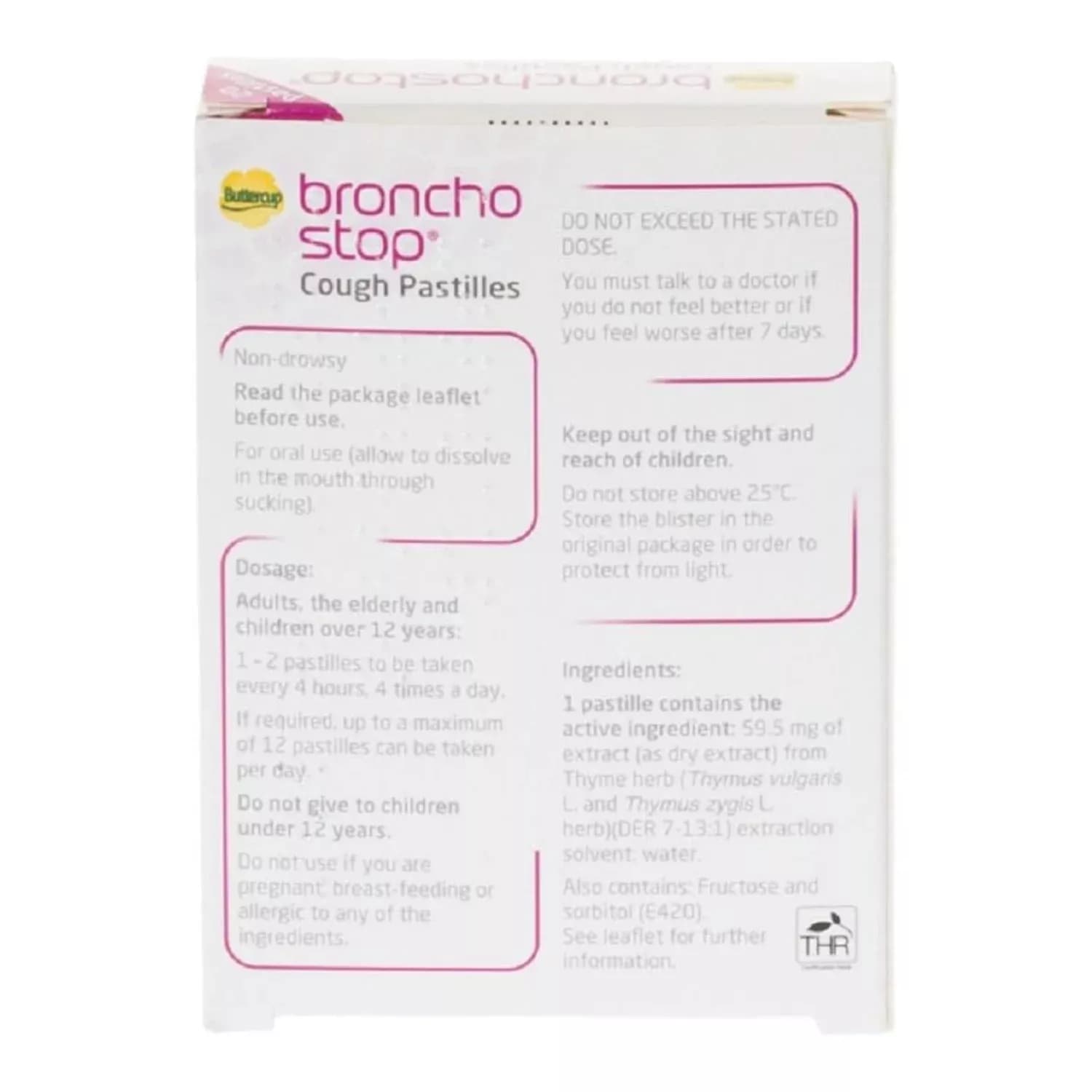 Bronchostop cough pastilles 20 pastilles 3