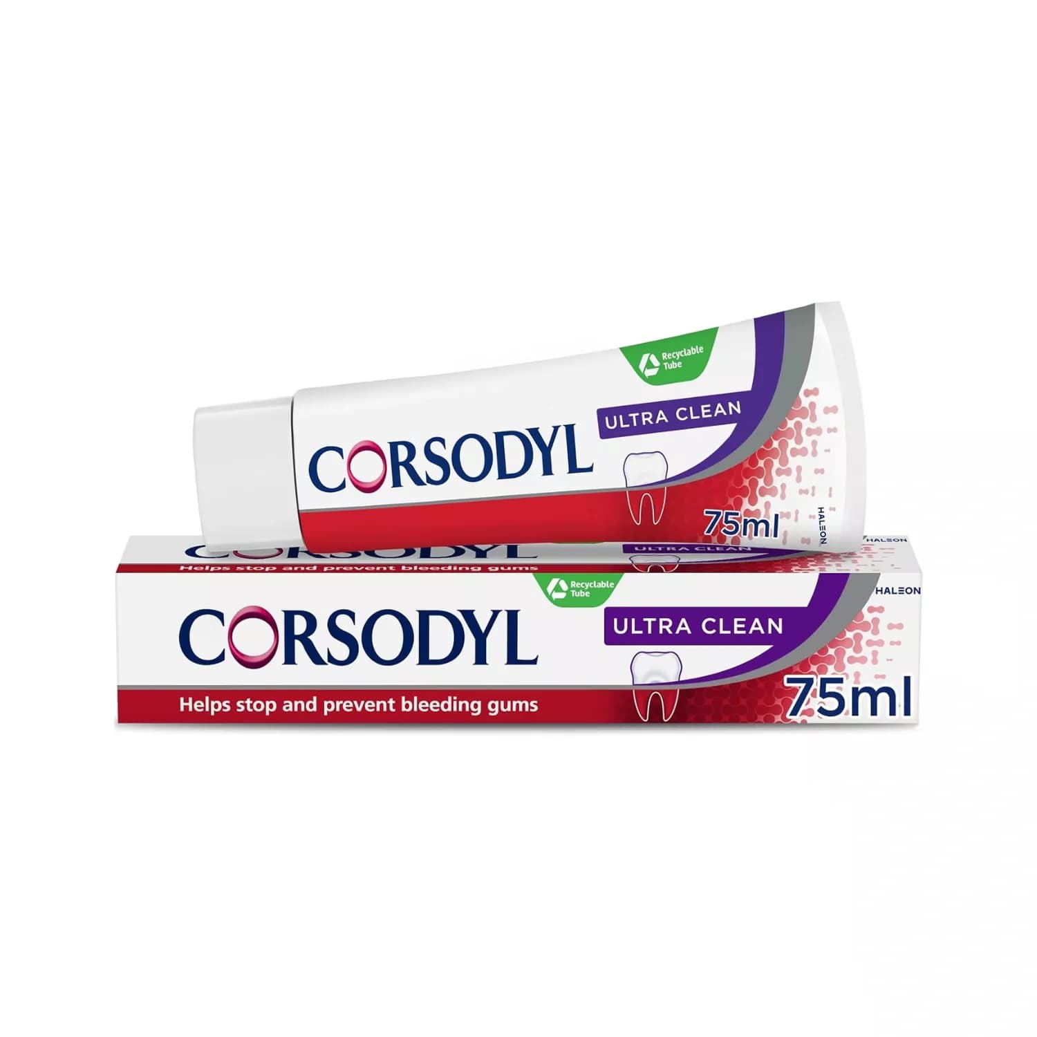 Corsodyl daily toothpaste ultra clean 75ml 2