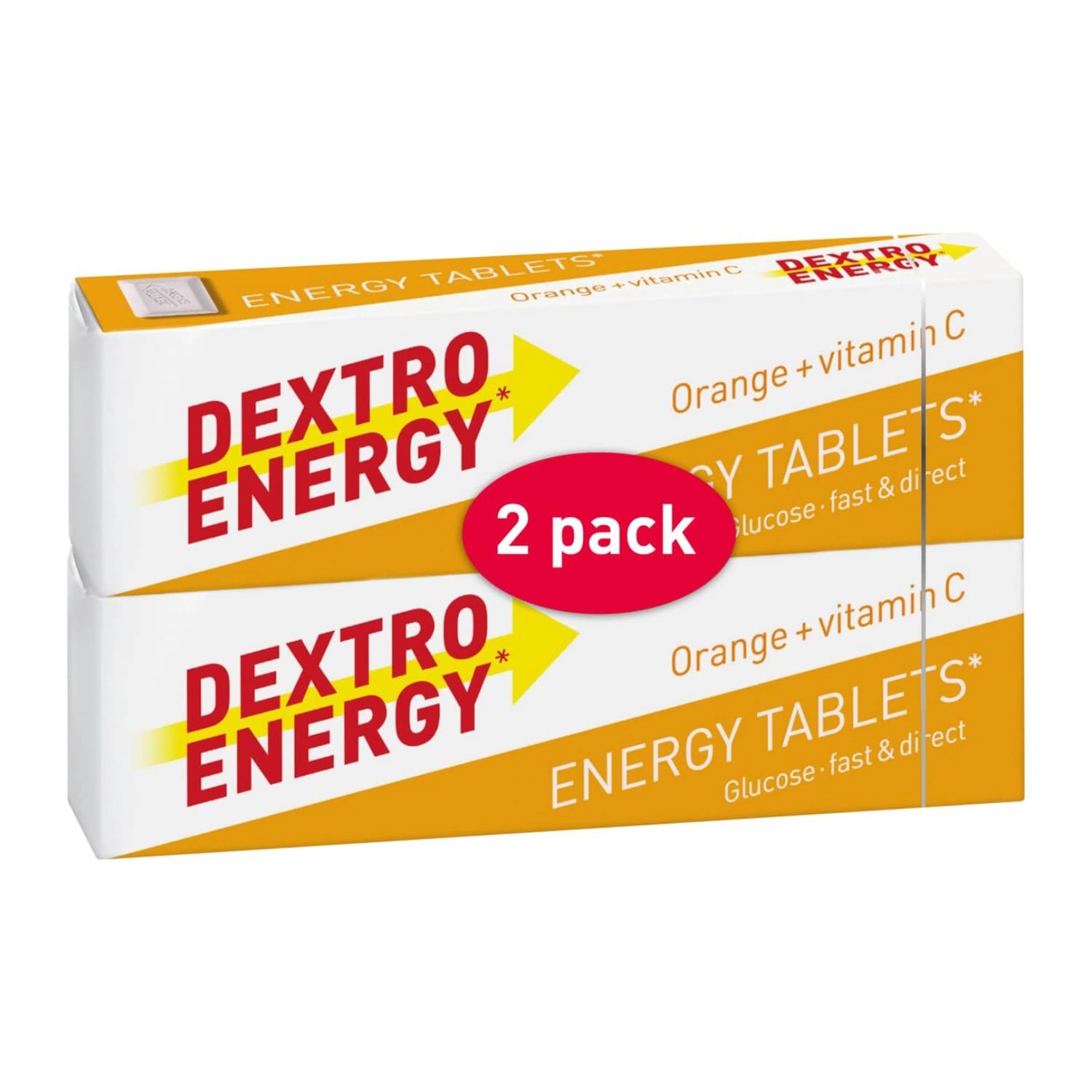 Dextro orange + vitamin c energy tablets twin pack (1)