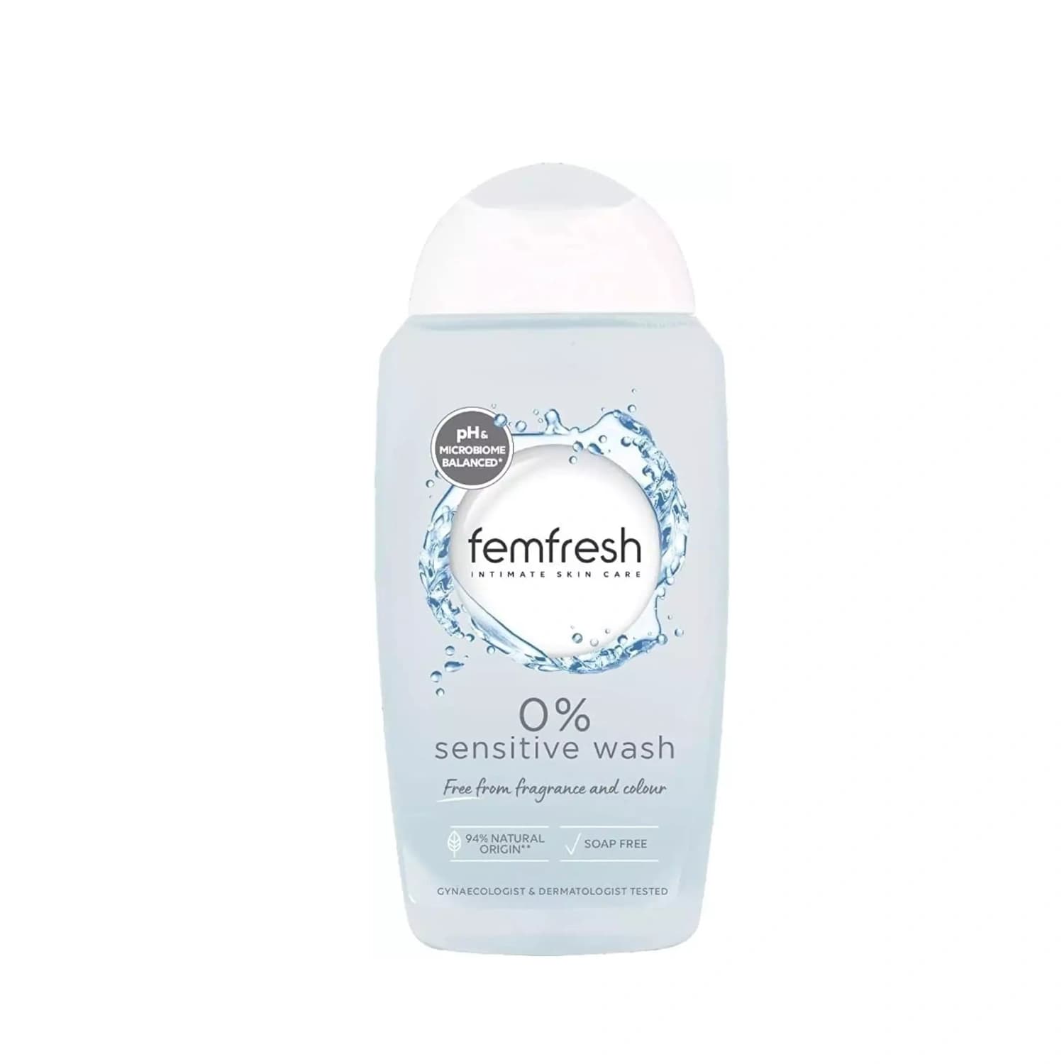 Femfresh 0 sensitive intimate wash 250 ml 1