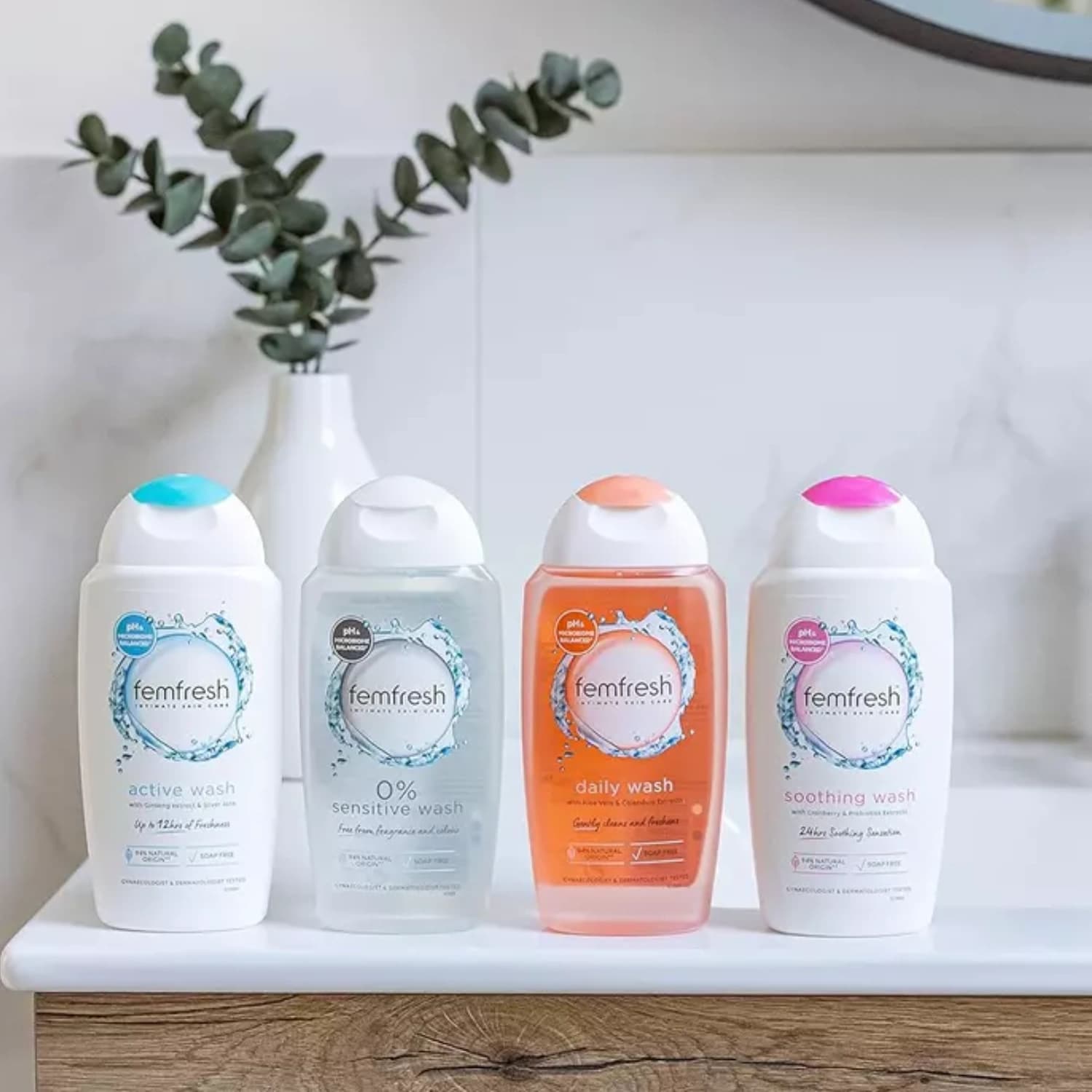 Femfresh 0 sensitive intimate wash 250 ml 3