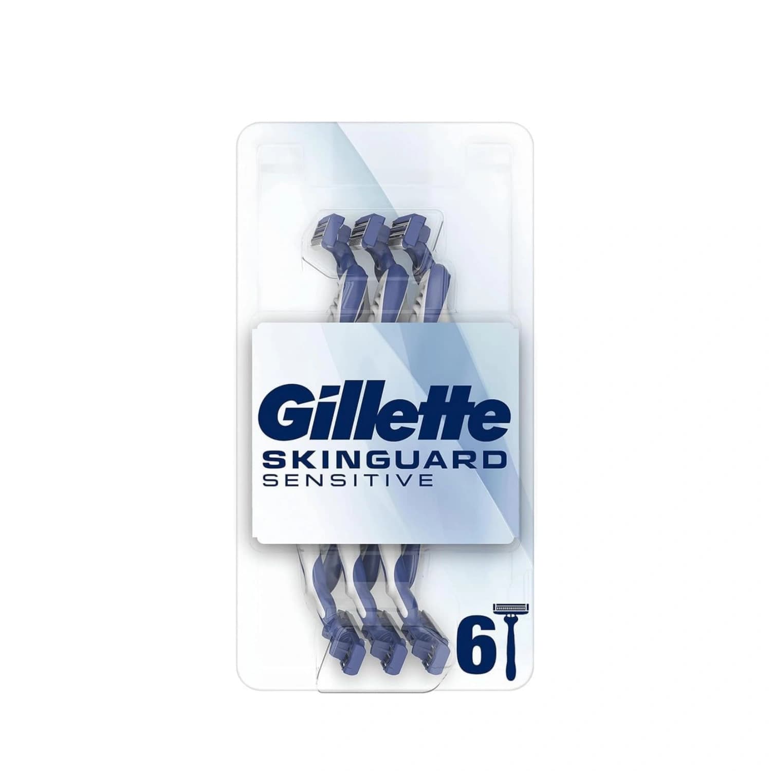 Gillette skinguard disposable razor for sensitive skin x8 1