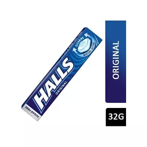 Halls mentho lyptus throat lozenges stick 5