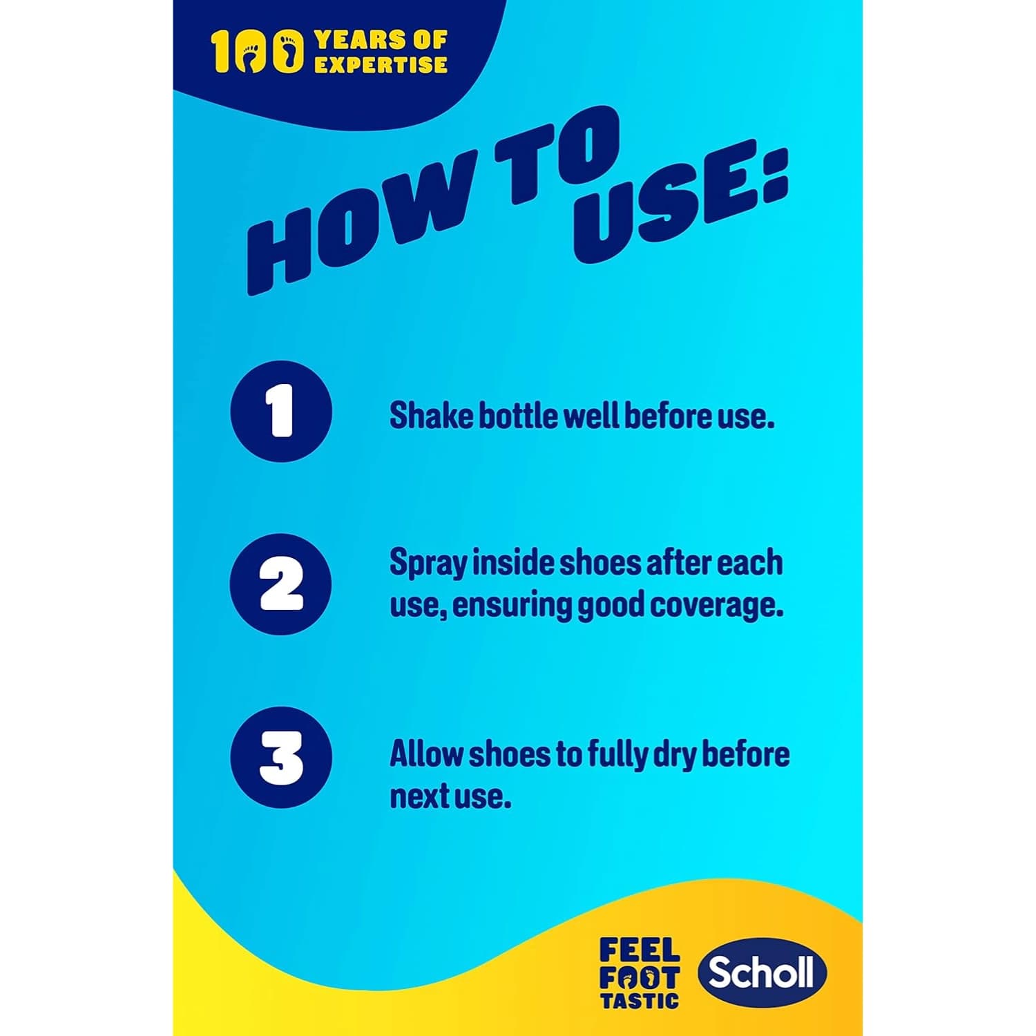 Scholl shoe spray antifungal disinfectant 250ml 2