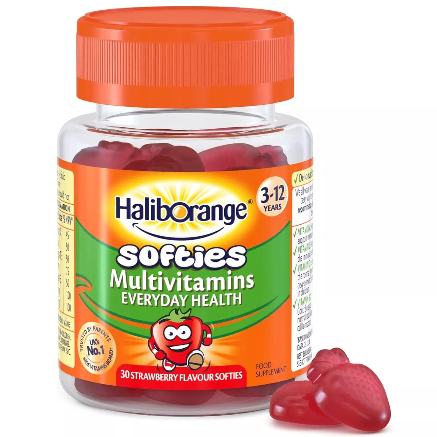 Seven seas haliborange kids multivitamin fruit softies 30s 1 1