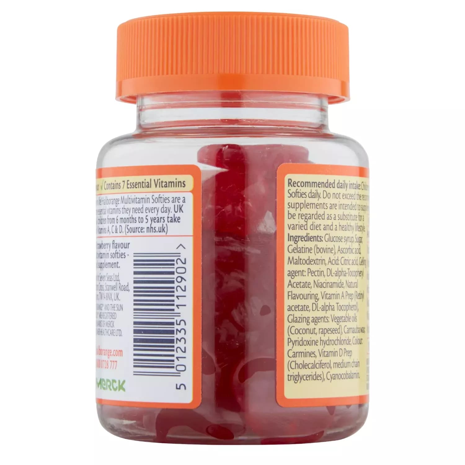 Seven seas haliborange kids multivitamin fruit softies 30s 3 1