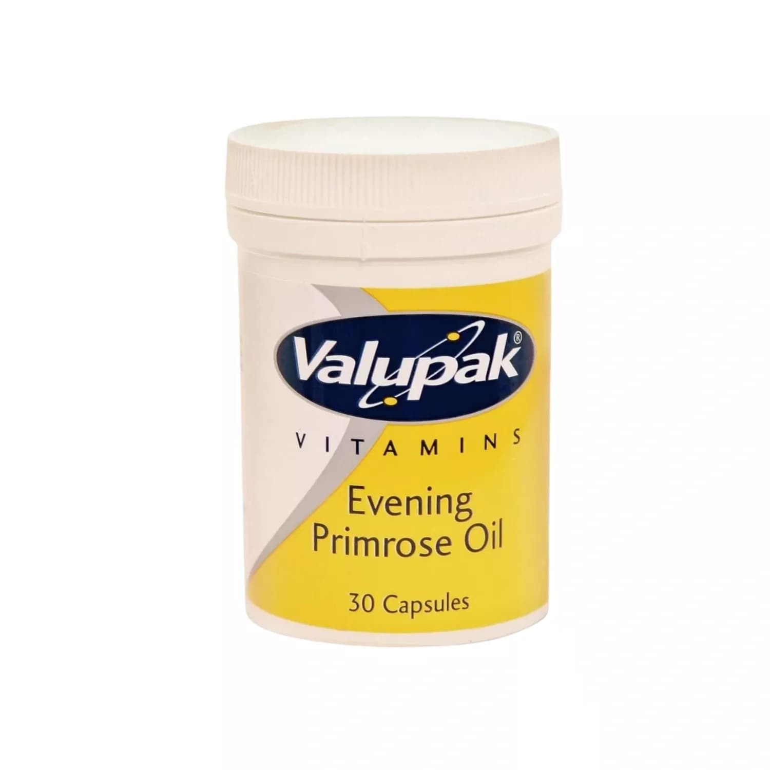 Valupak vitamins evening primrose oil 500mg 30 capsules