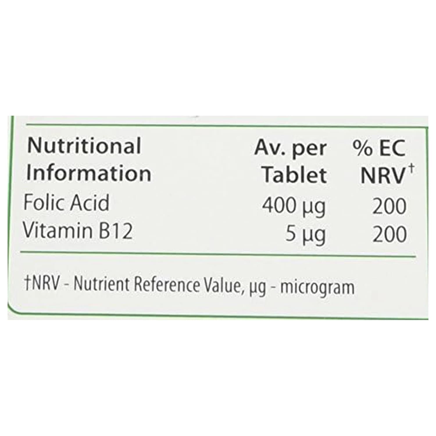 Vitabiotics ultra folic acid vitamin b9 with vitamin b12 60 tablets 4