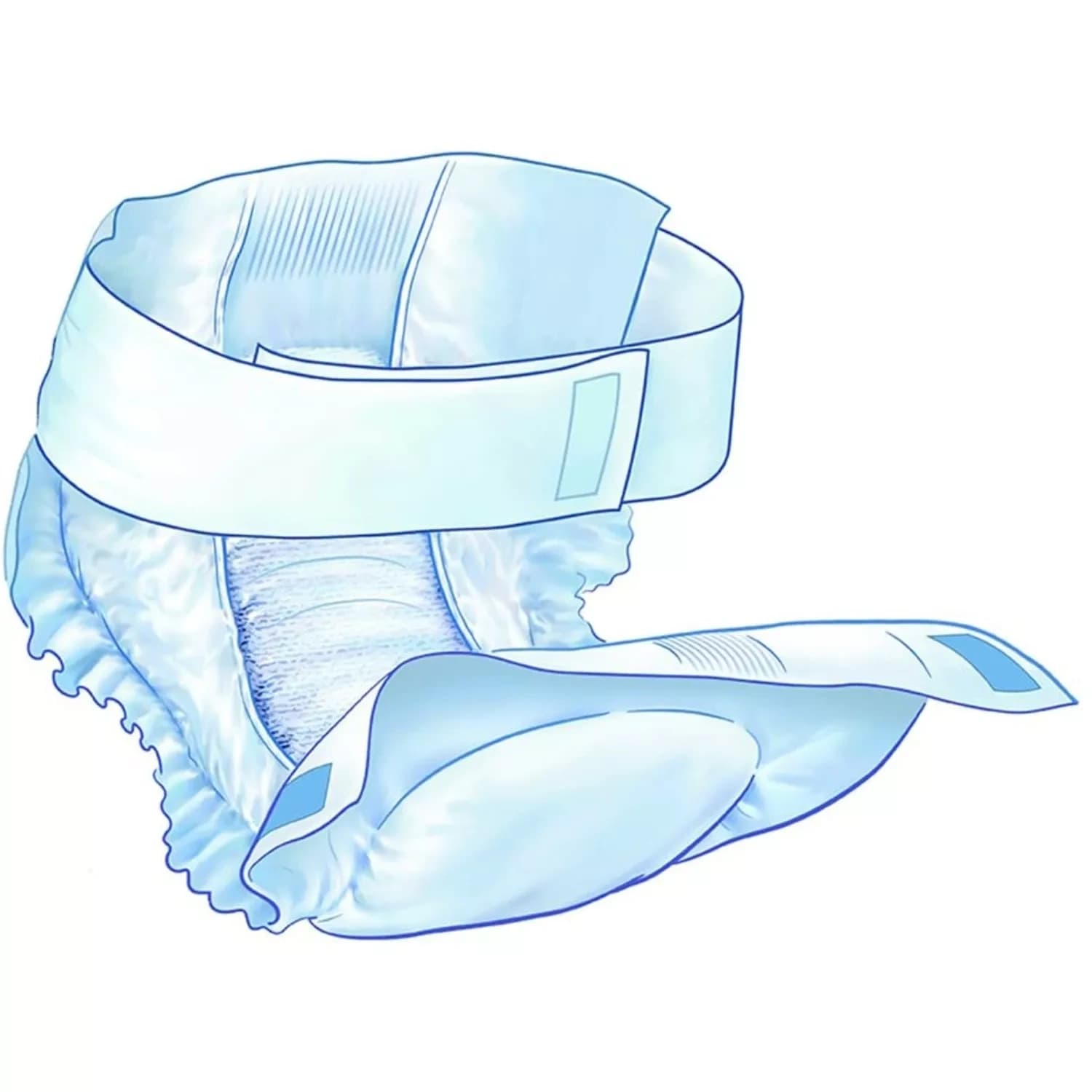 Attends flex 8 slips large 28 pack 1 1 1
