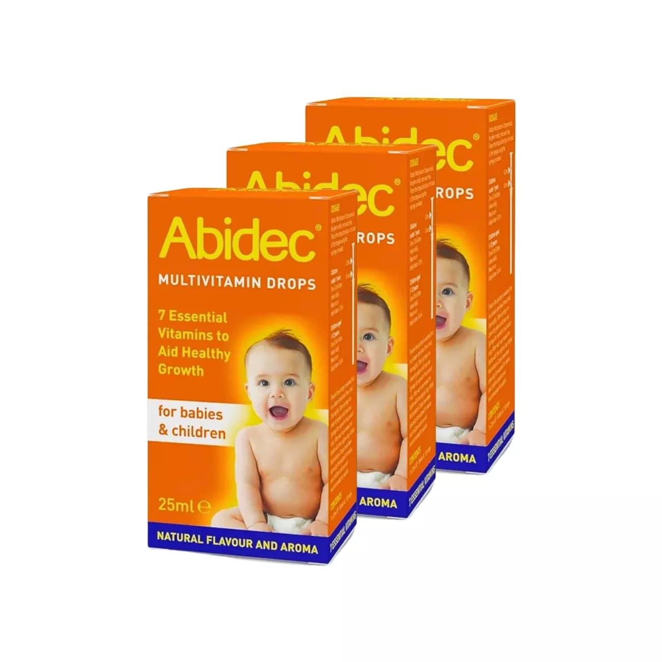 Abidec Multivitamin Drops 25ml 3 Pack 1300x1300